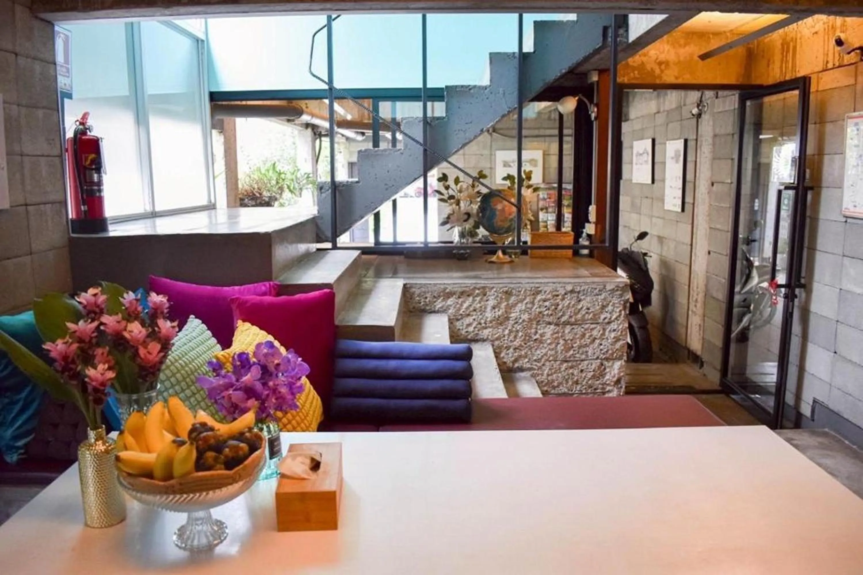 Lobby or reception in HeyHa House ChiangMai