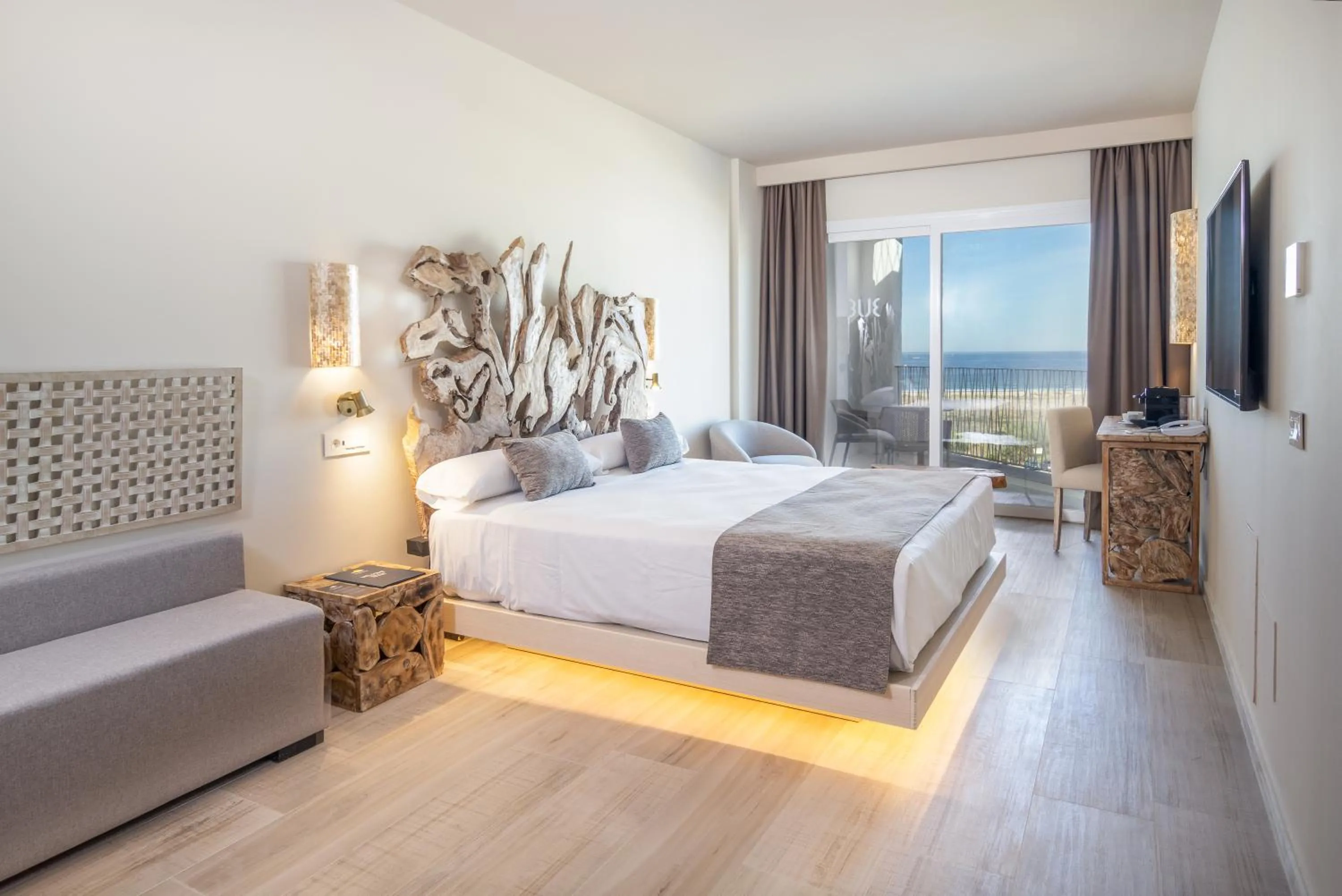 Bed in Zahara Beach & Spa by QHotels - Adults Recommended