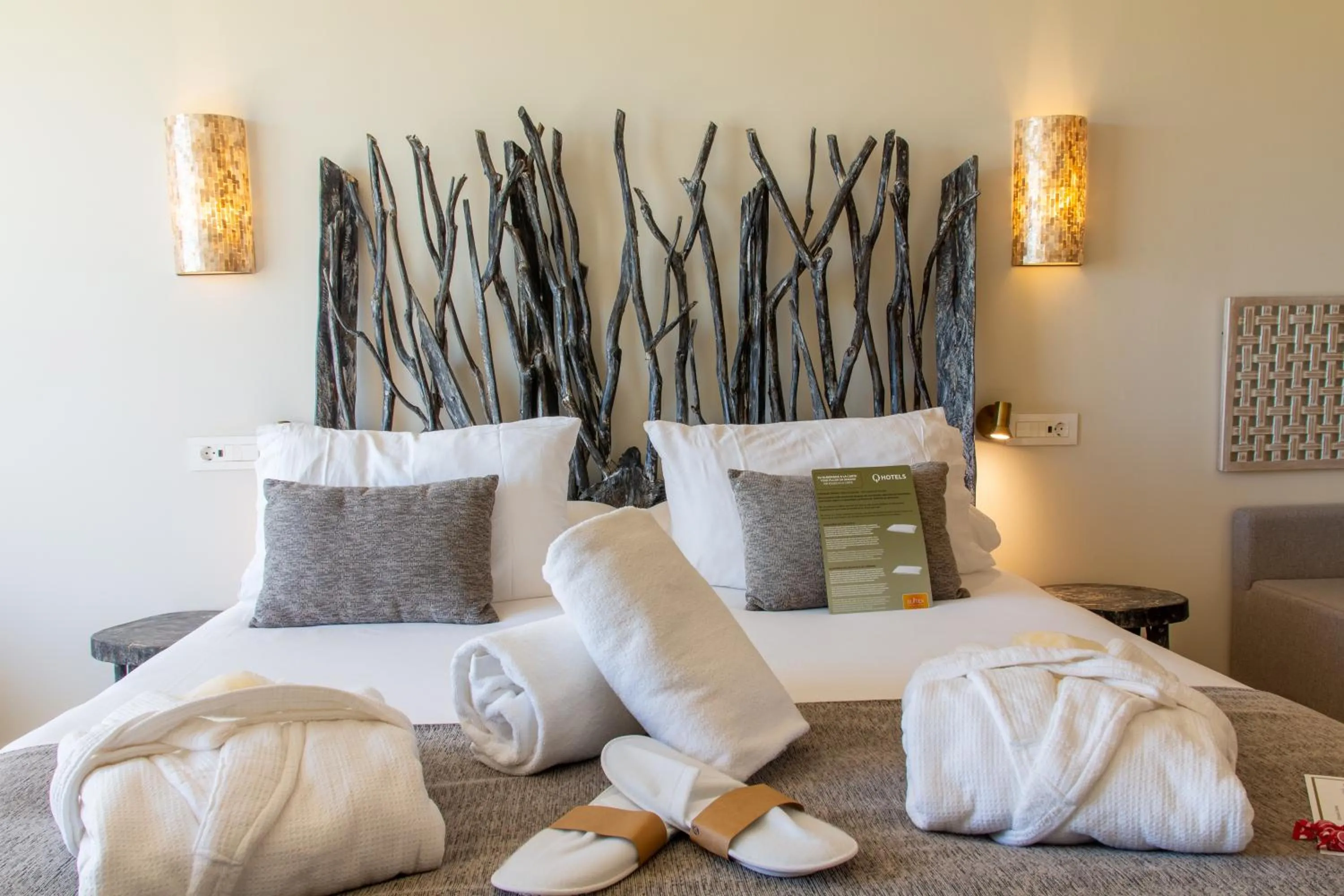 Bed in Zahara Beach & Spa by QHotels - Adults Recommended