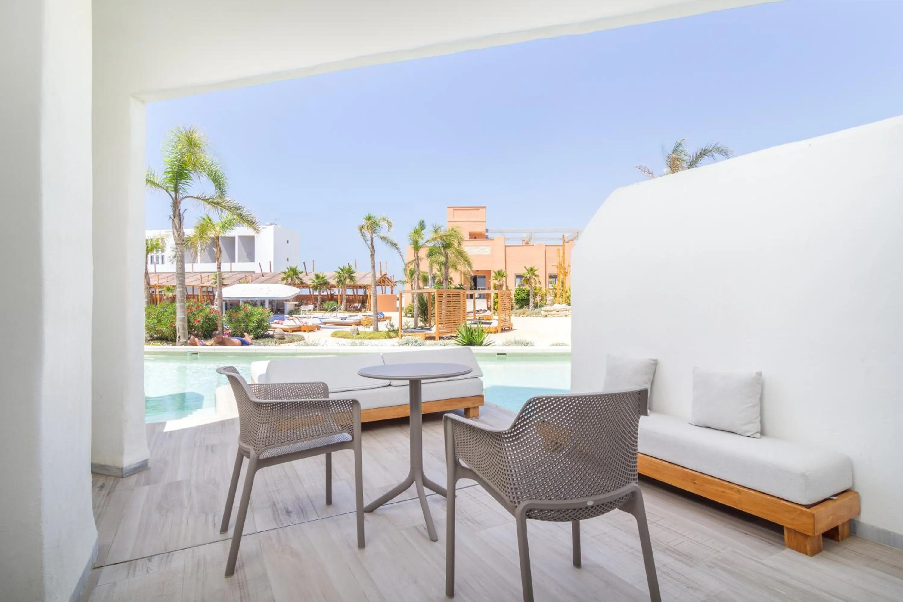 Balcony/Terrace in Zahara Beach & Spa by QHotels - Adults Recommended