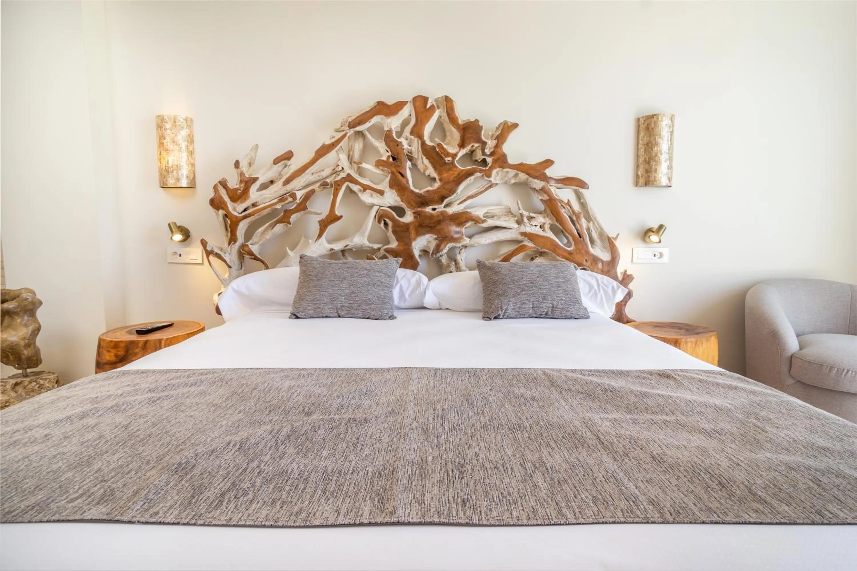 Bedroom, Bed in Zahara Beach & Spa by QHotels - Adults Recommended
