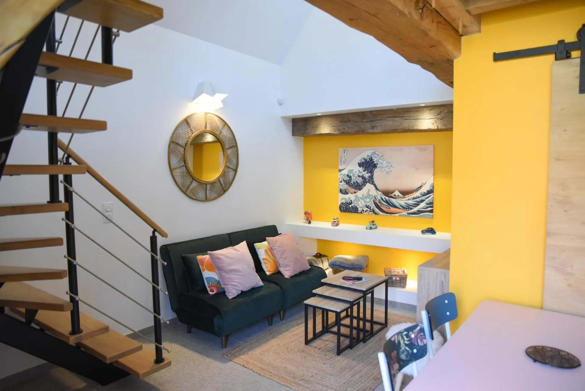 Living room in LA DEMALERIE