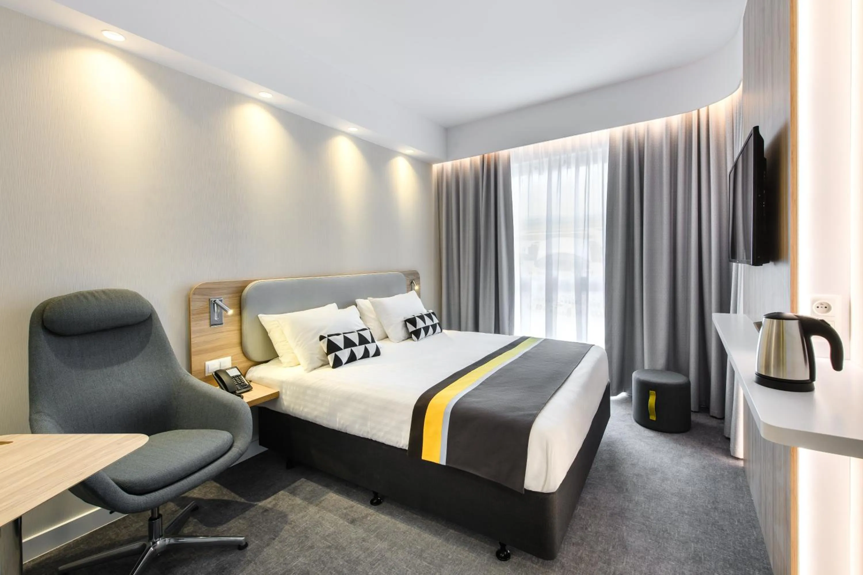 Photo of the whole room, Bed in Holiday Inn Express - Rzeszow Airport by IHG