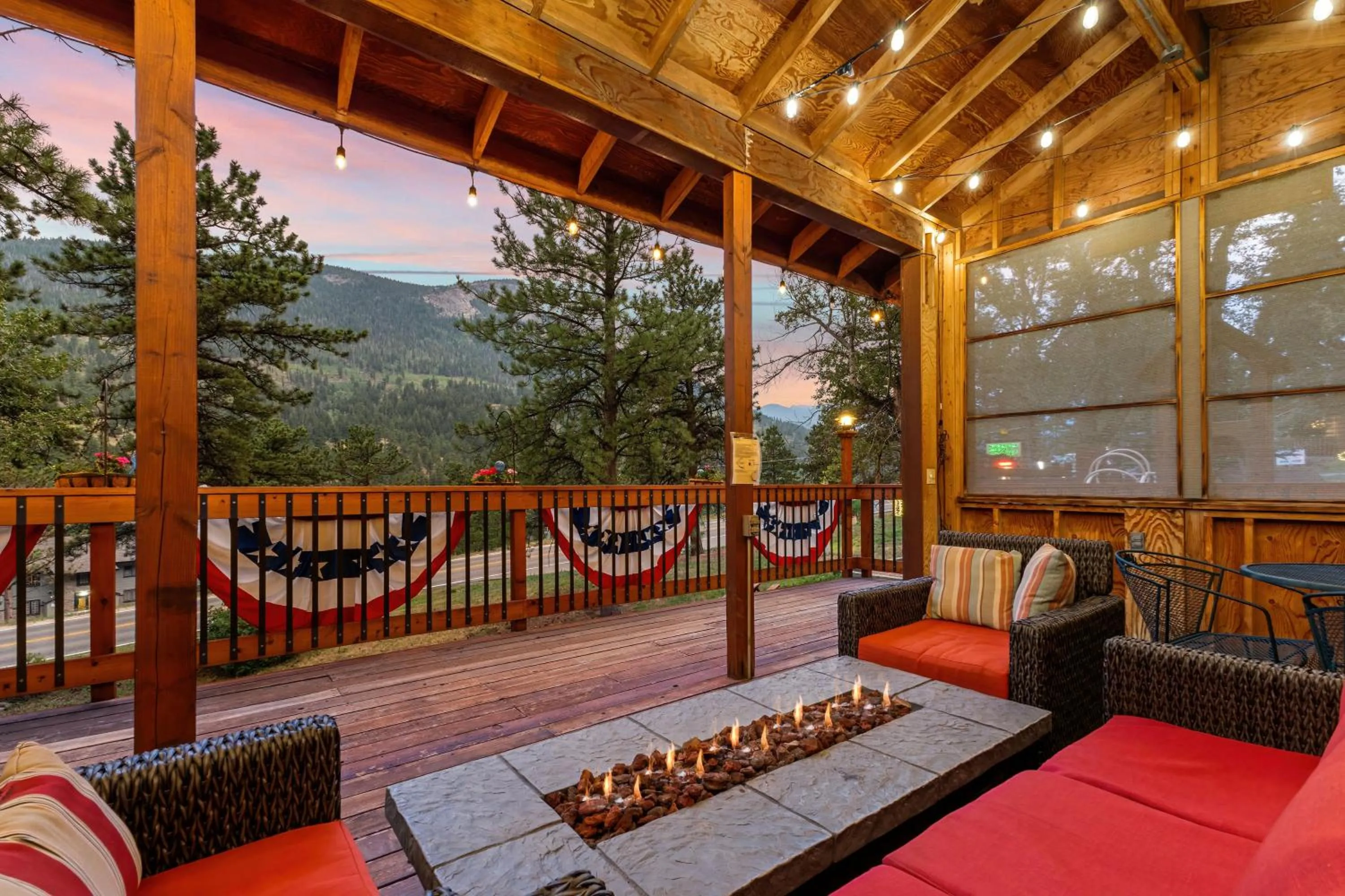 Patio in Wildwood Inn