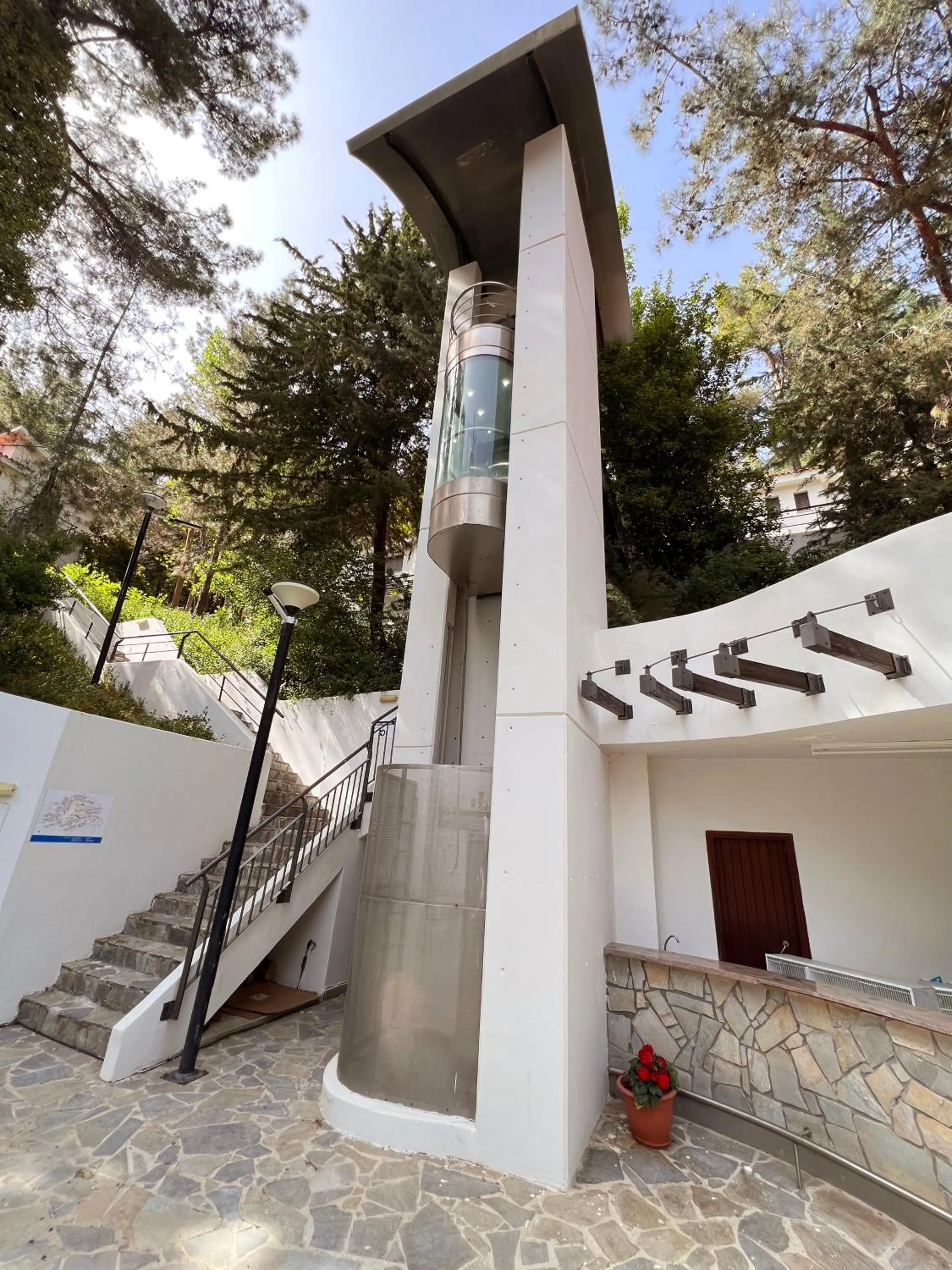 elevator in POED Residences