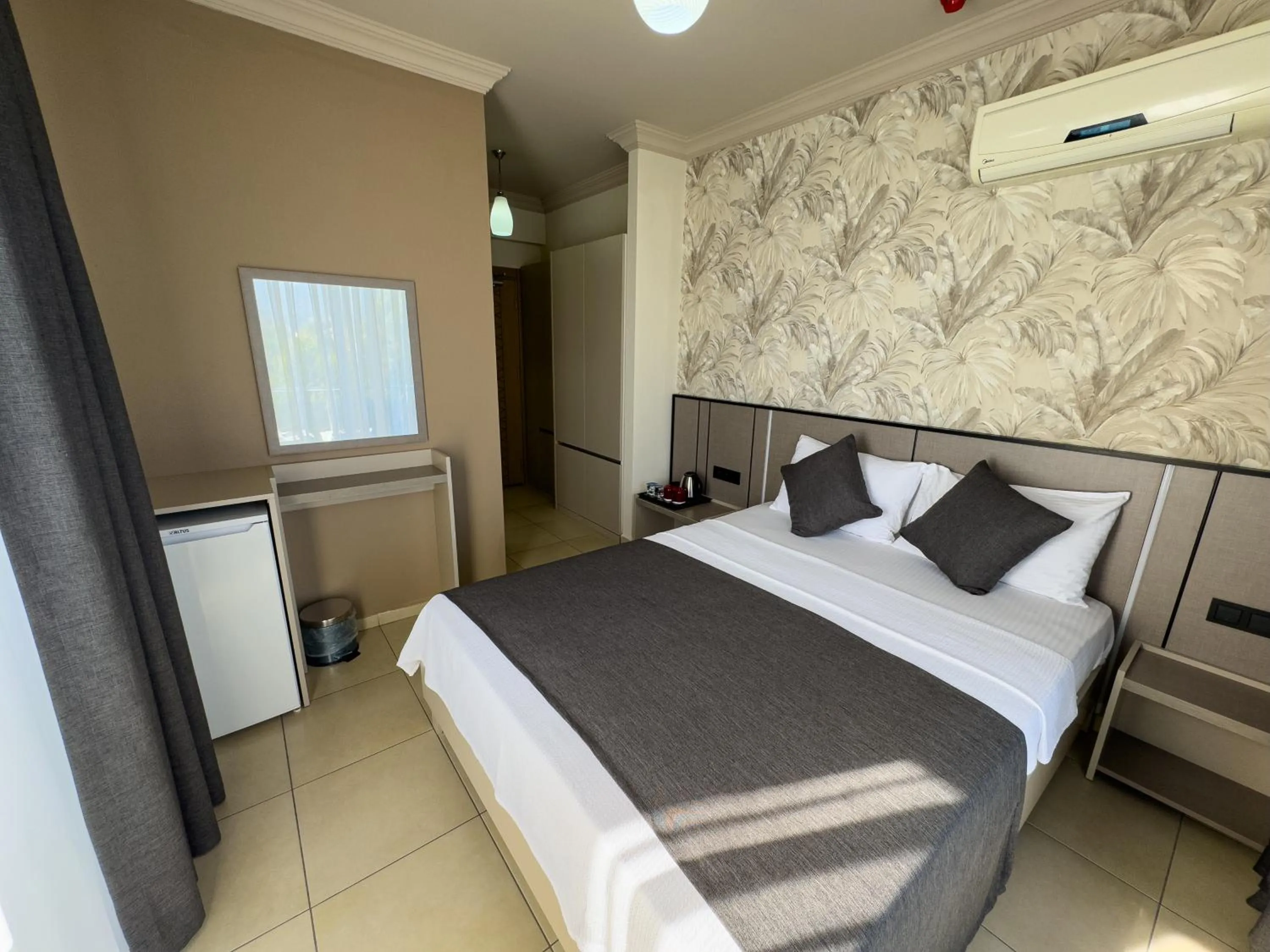 Bed in Sardunya Hotel