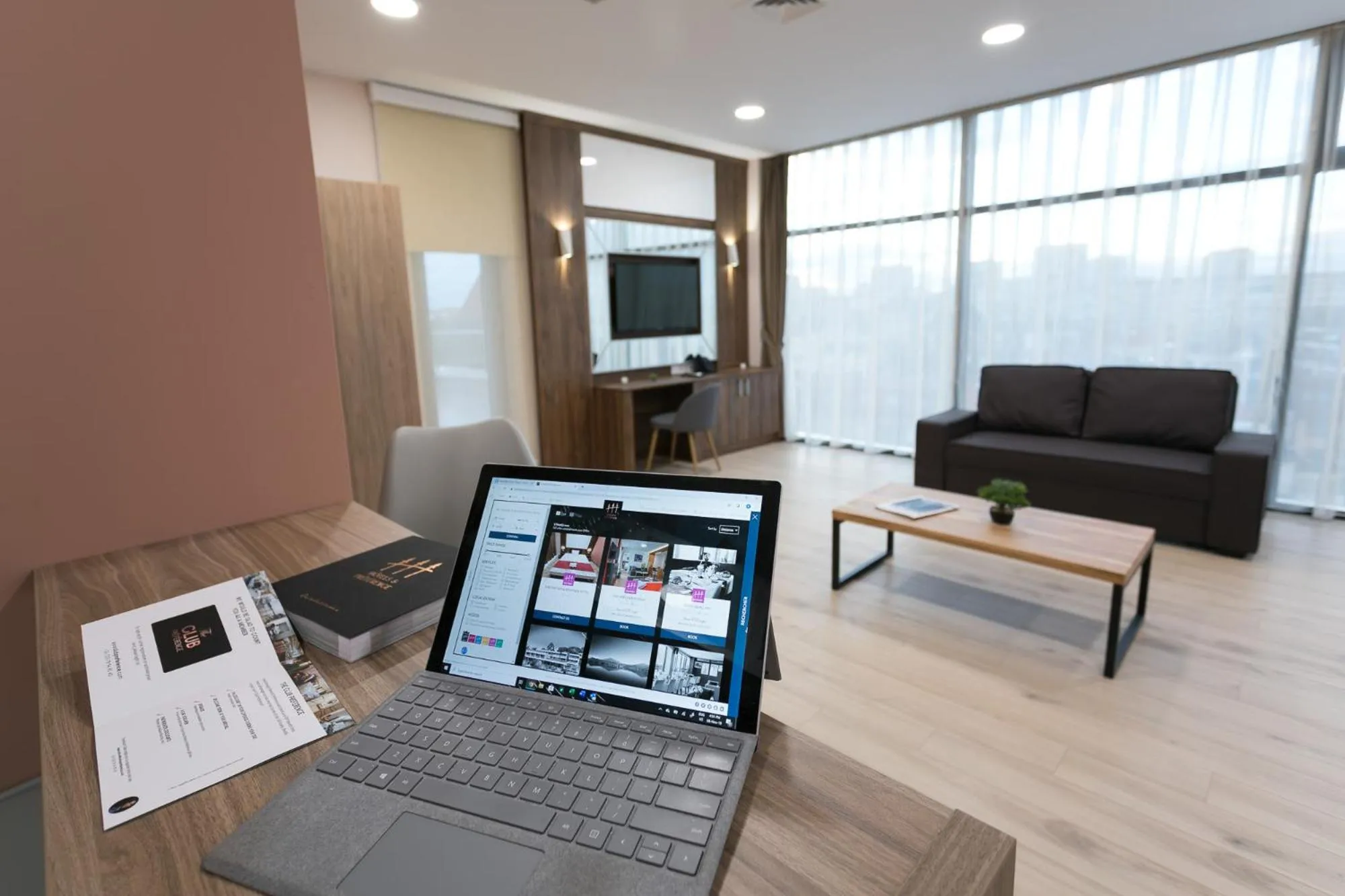 Library in B1 Boutique Hotel Sofia