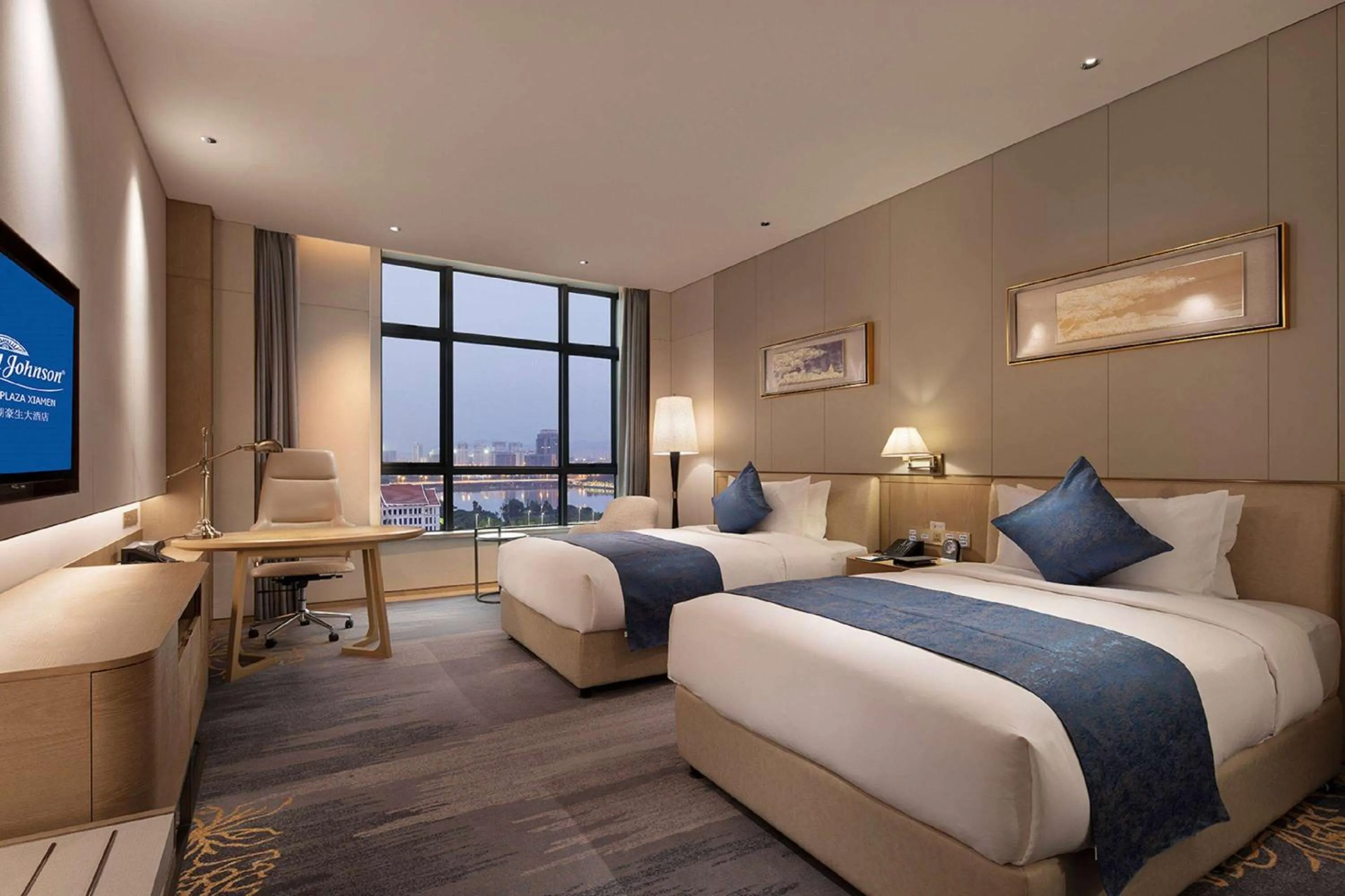 Photo of the whole room, Bed in Howard Johnson by Wyndham Jimei Lake Plaza Xiamen