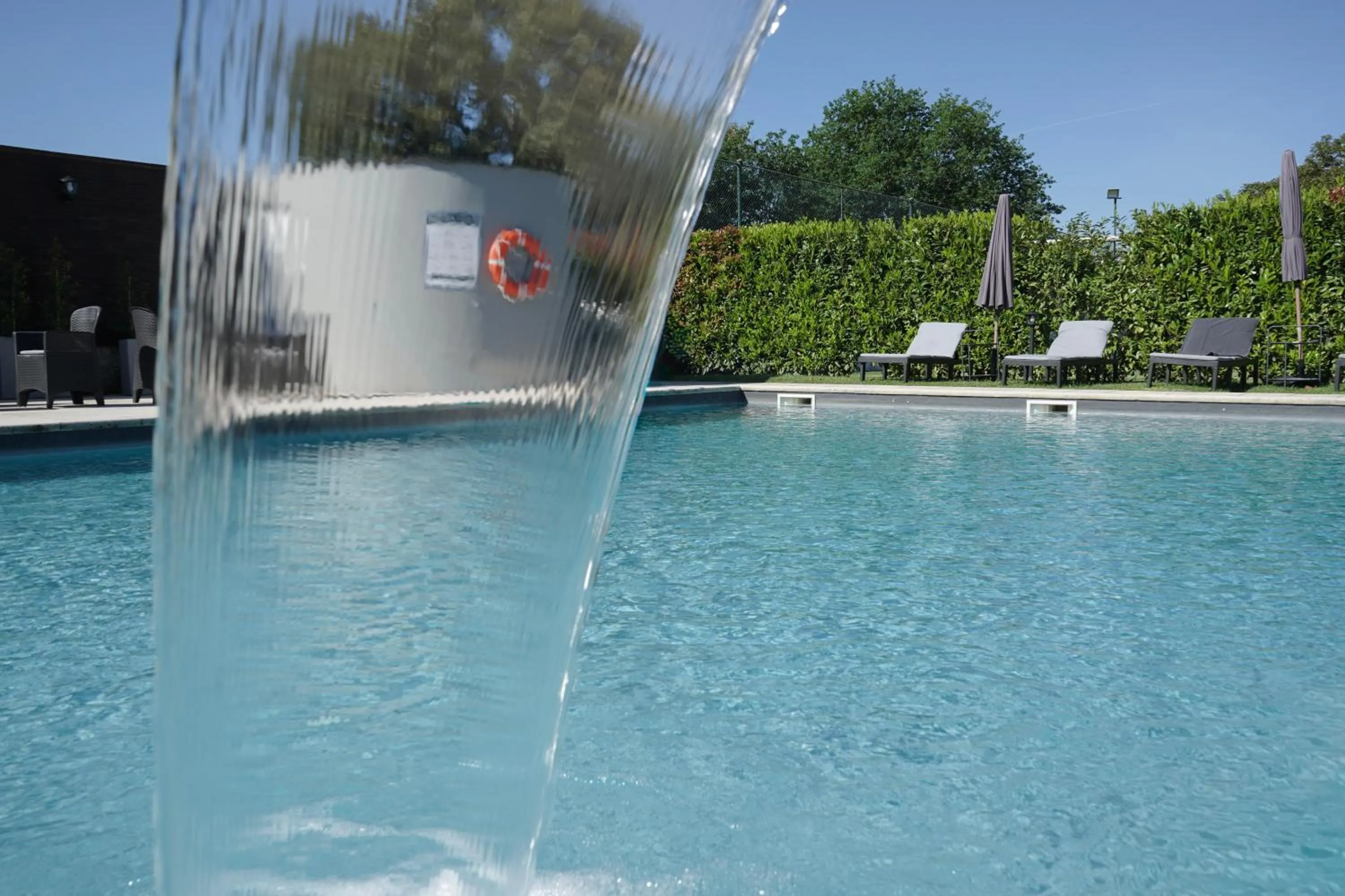 Pool view in Casa d'Amares