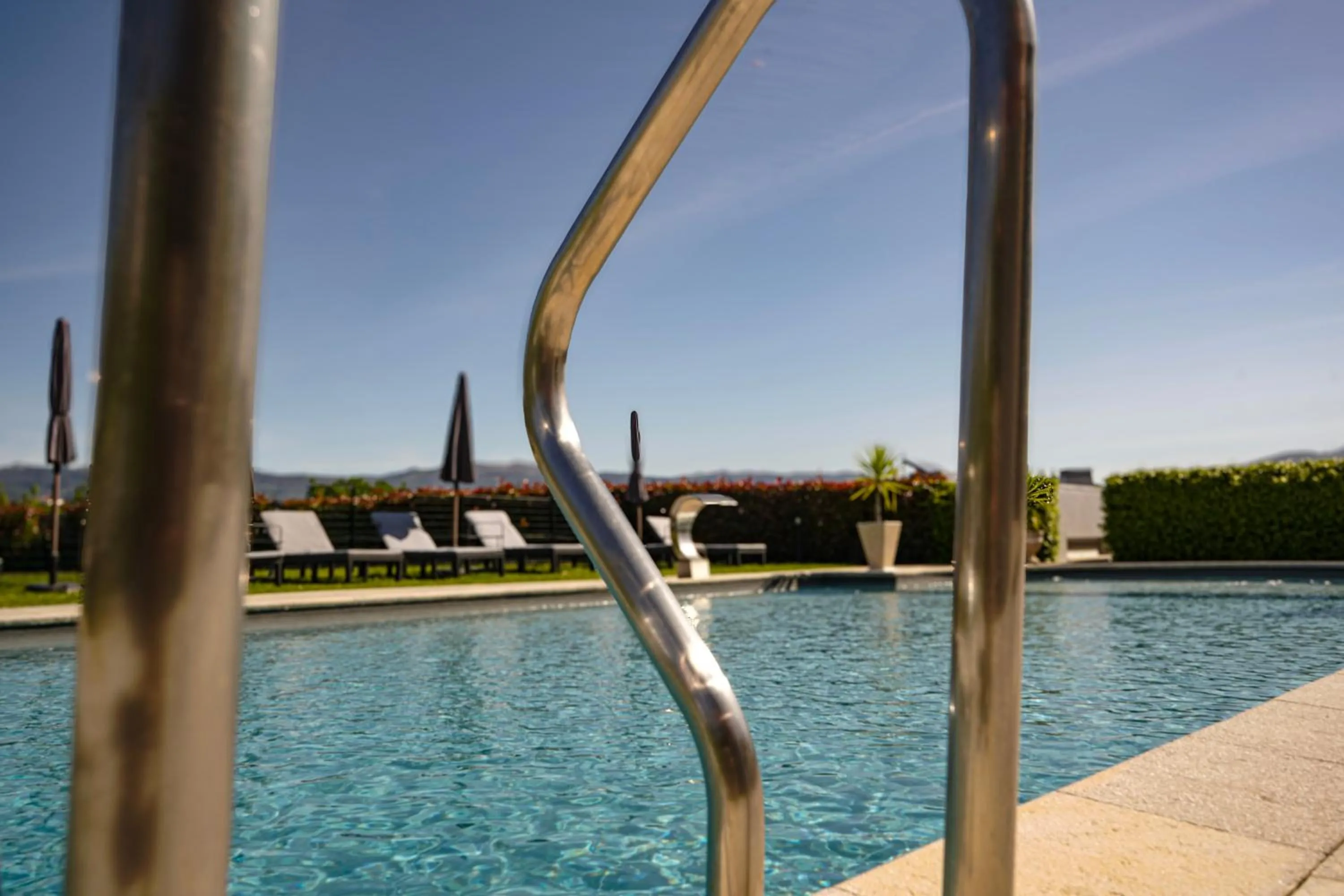 Pool view in Casa d'Amares