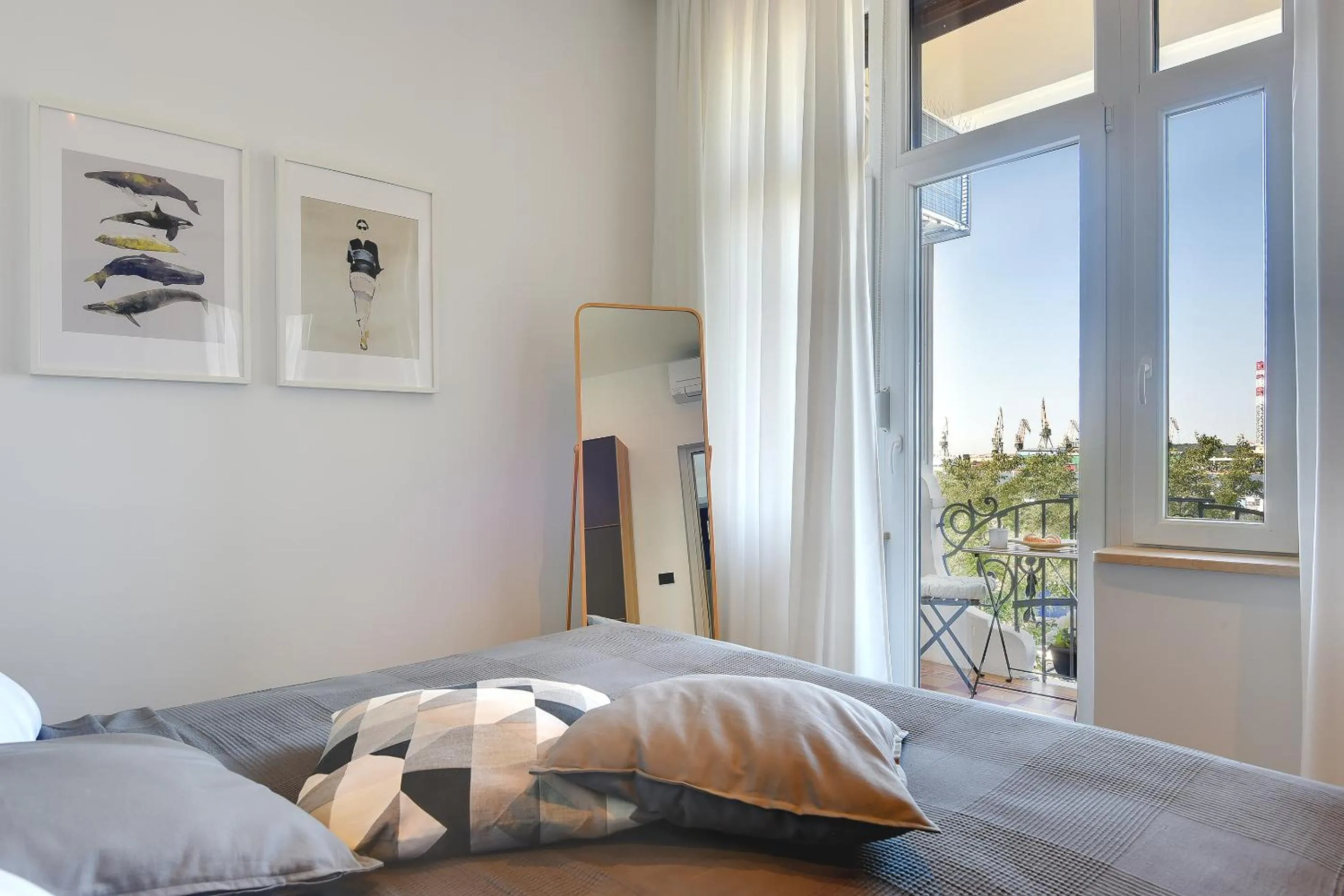 Bed in Lifestyle Apartments