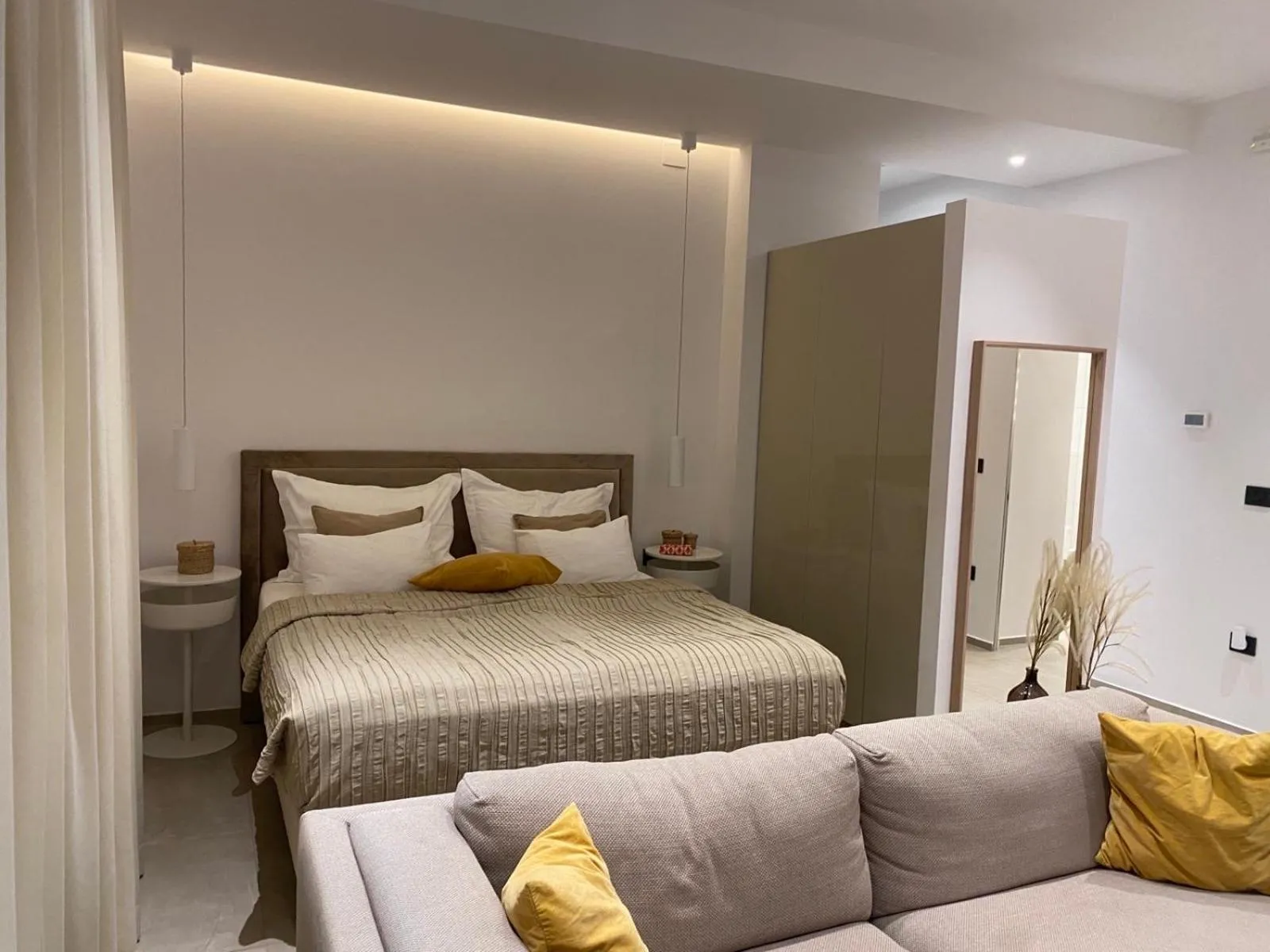 Bed in Lifestyle Apartments