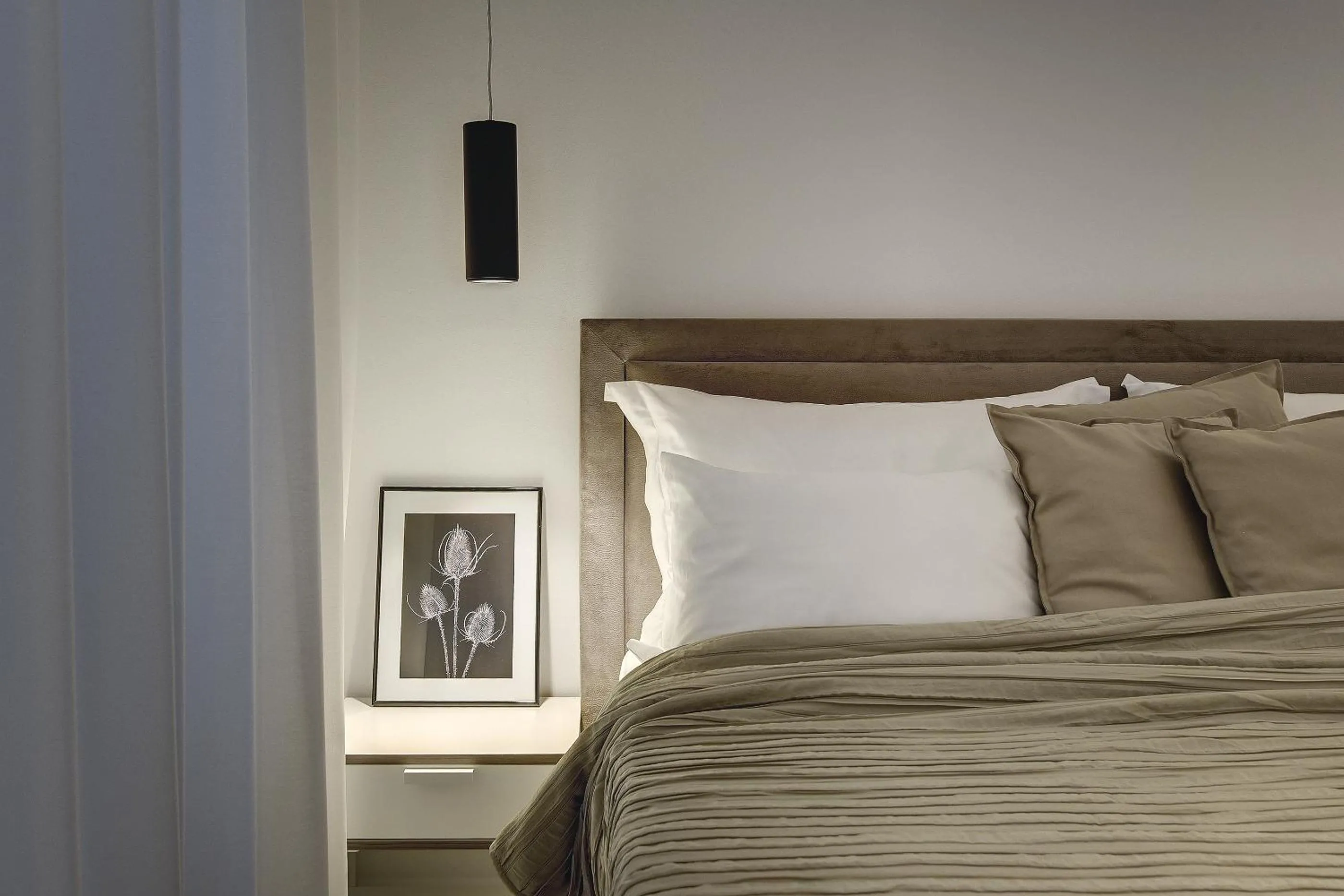 Bed in Lifestyle Apartments