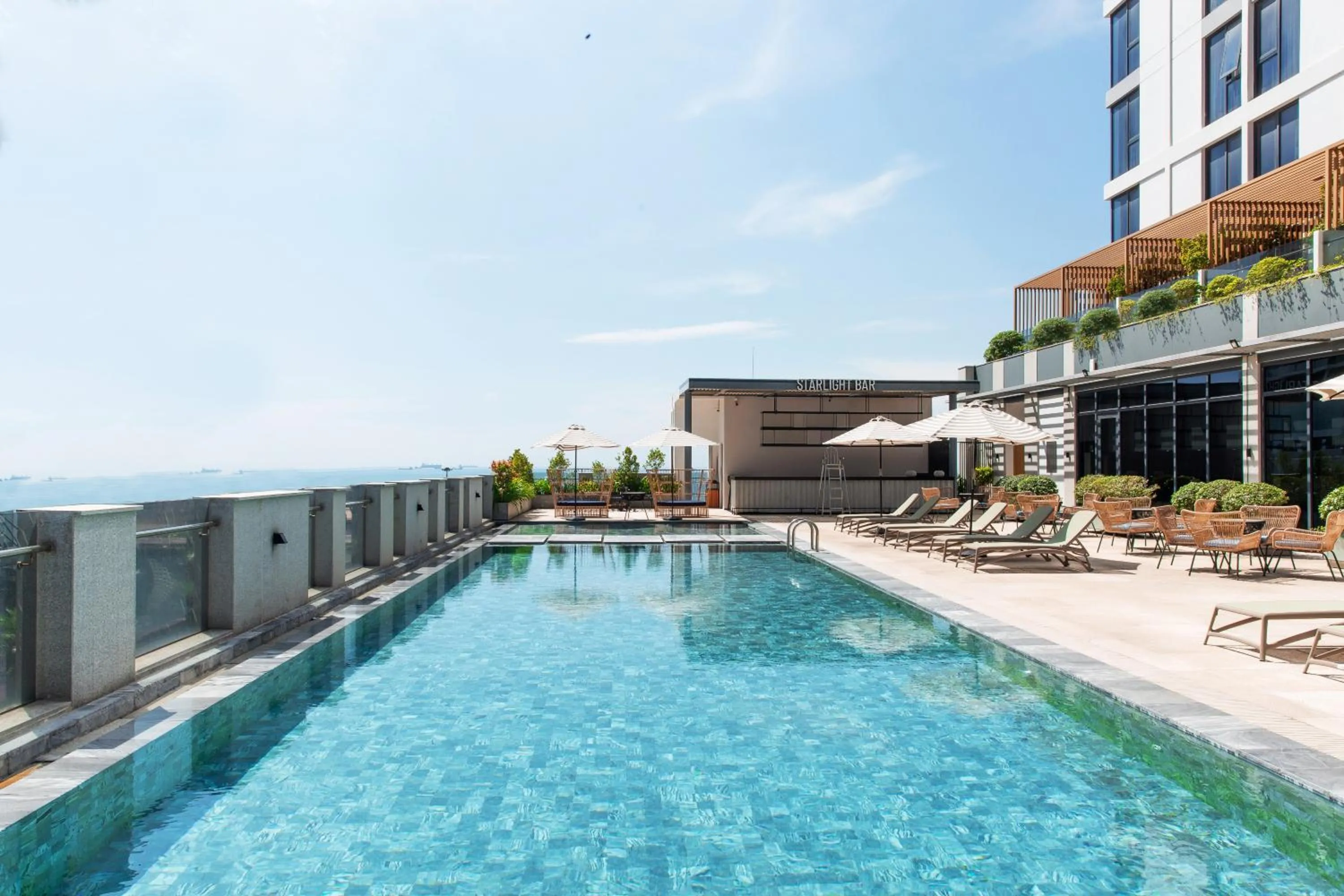 Swimming pool in Anya Beach Hotel Quy Nhon