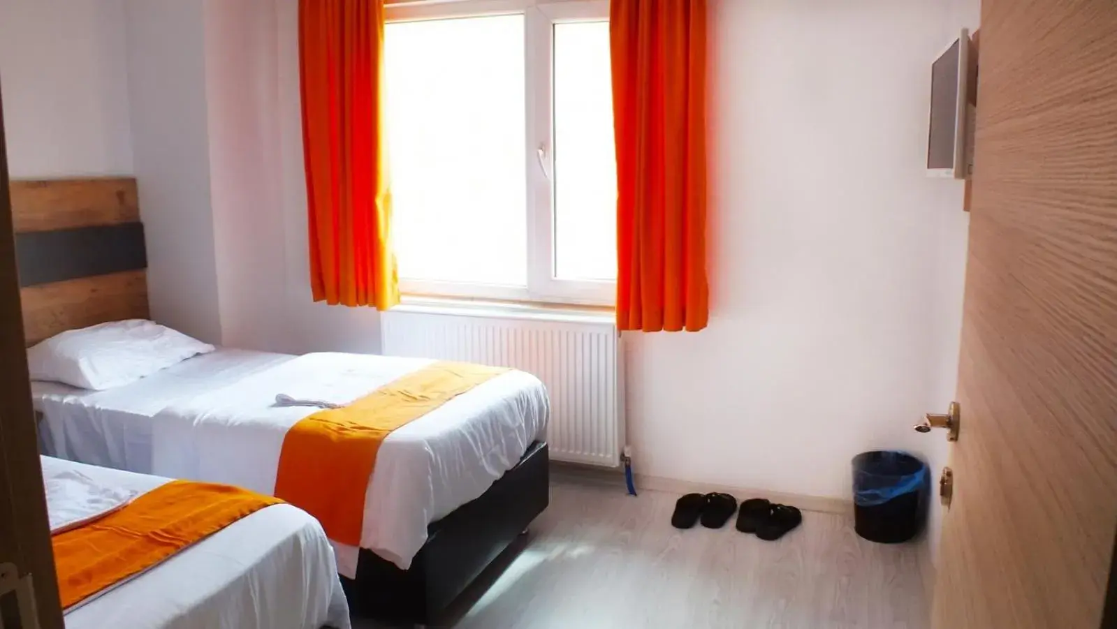 Bed in ANKARA OTEL EVREN Bed in ANKARA OTEL EVREN