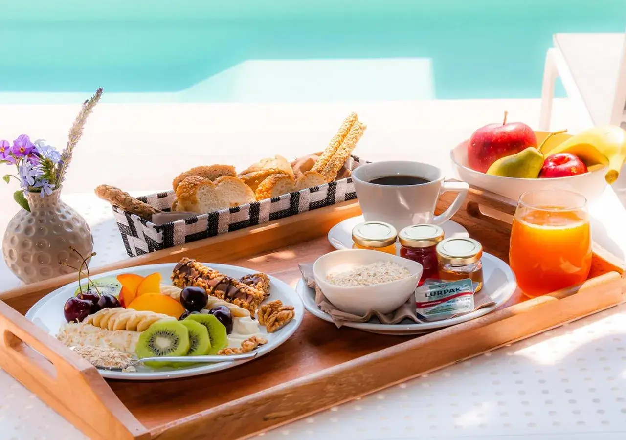 Garden view in Epavli Boutique Hotel Garden view in Epavli Boutique Hotel