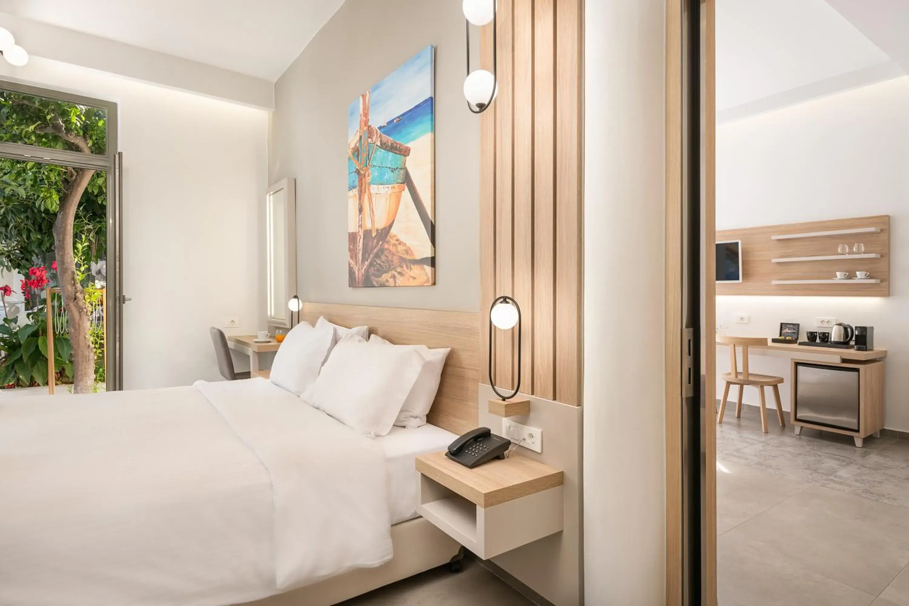 Bed in Epavli Boutique Hotel Bed in Epavli Boutique Hotel