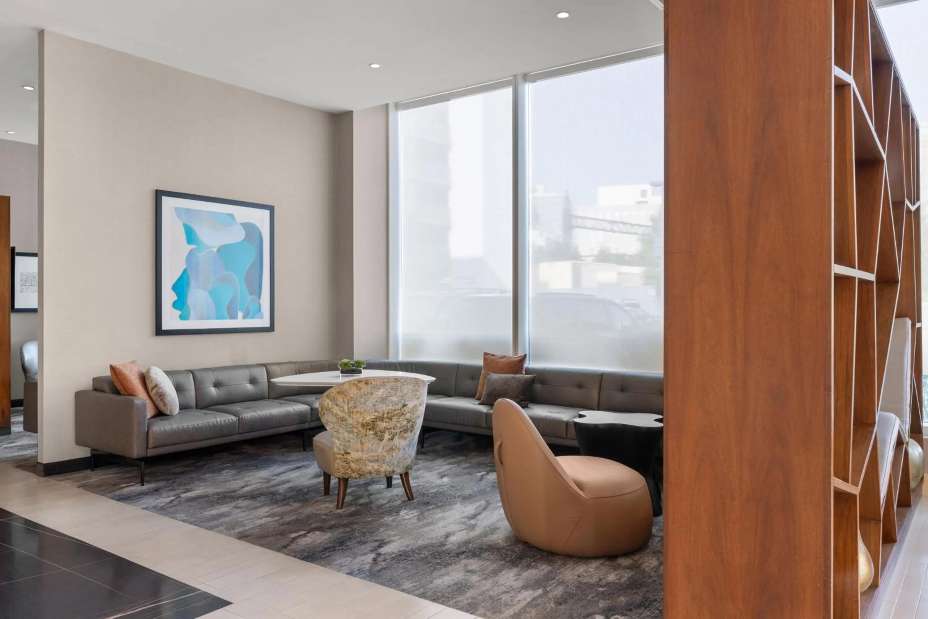 Lobby or reception in Residence Inn by Marriott The Bronx at Metro Center Atrium