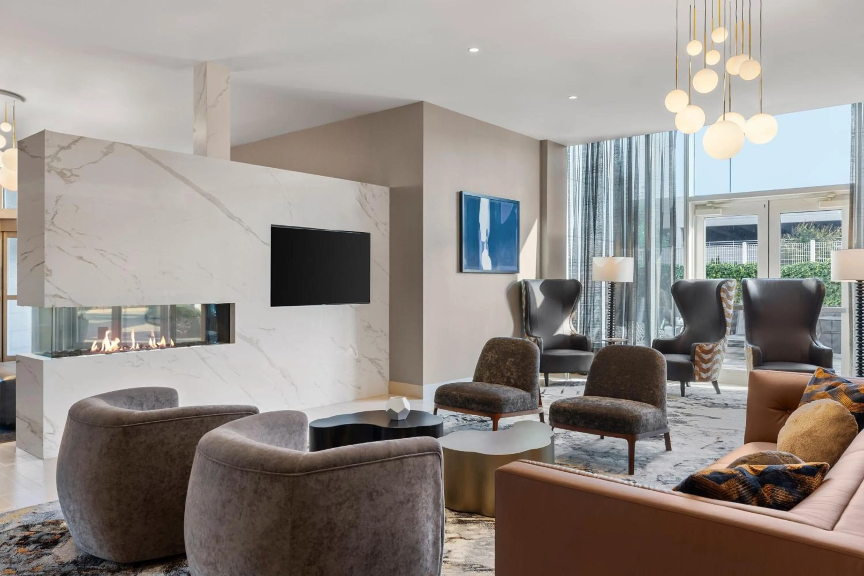 Lobby or reception in Residence Inn by Marriott The Bronx at Metro Center Atrium