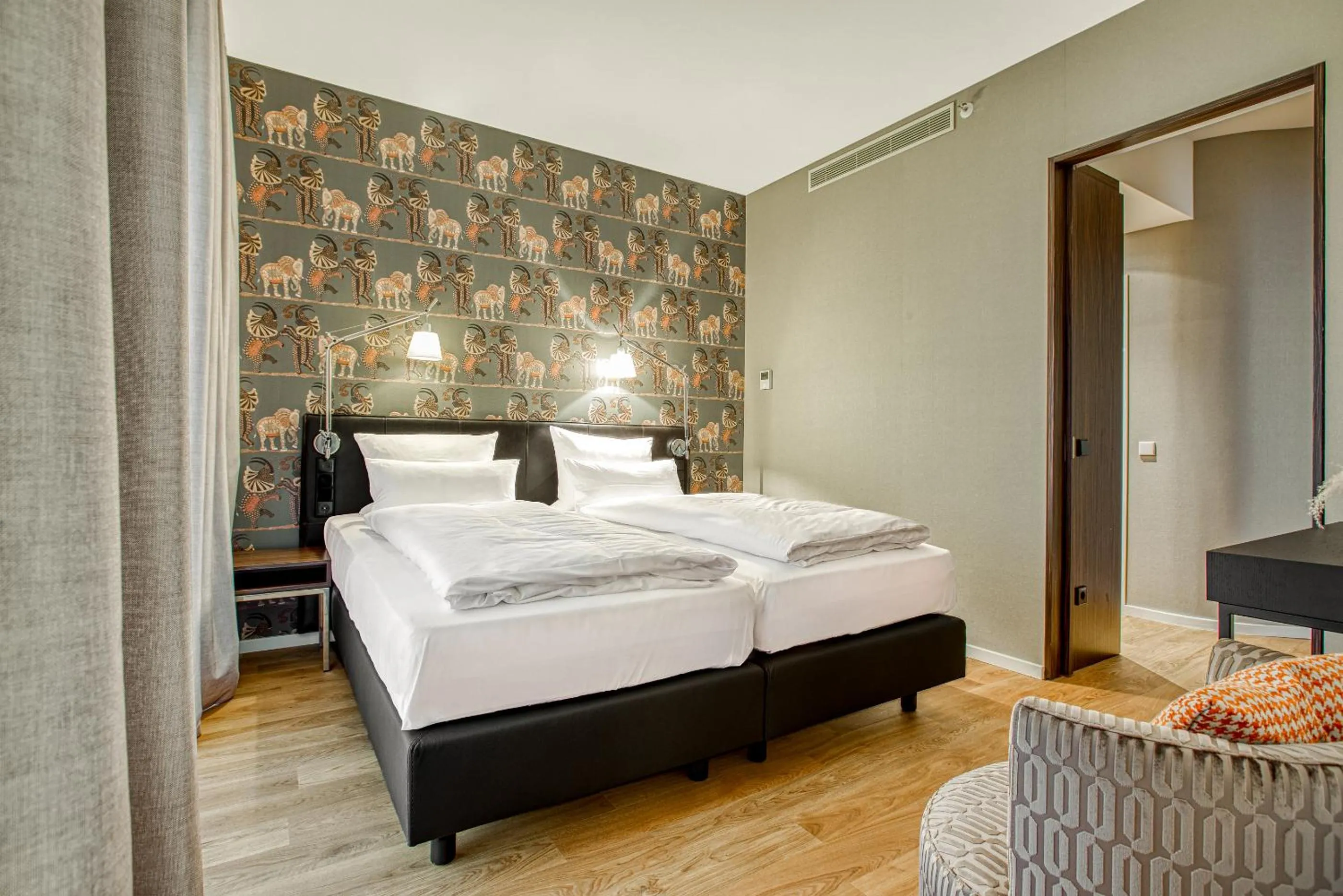 Bed in Parkhotel Heilbronn