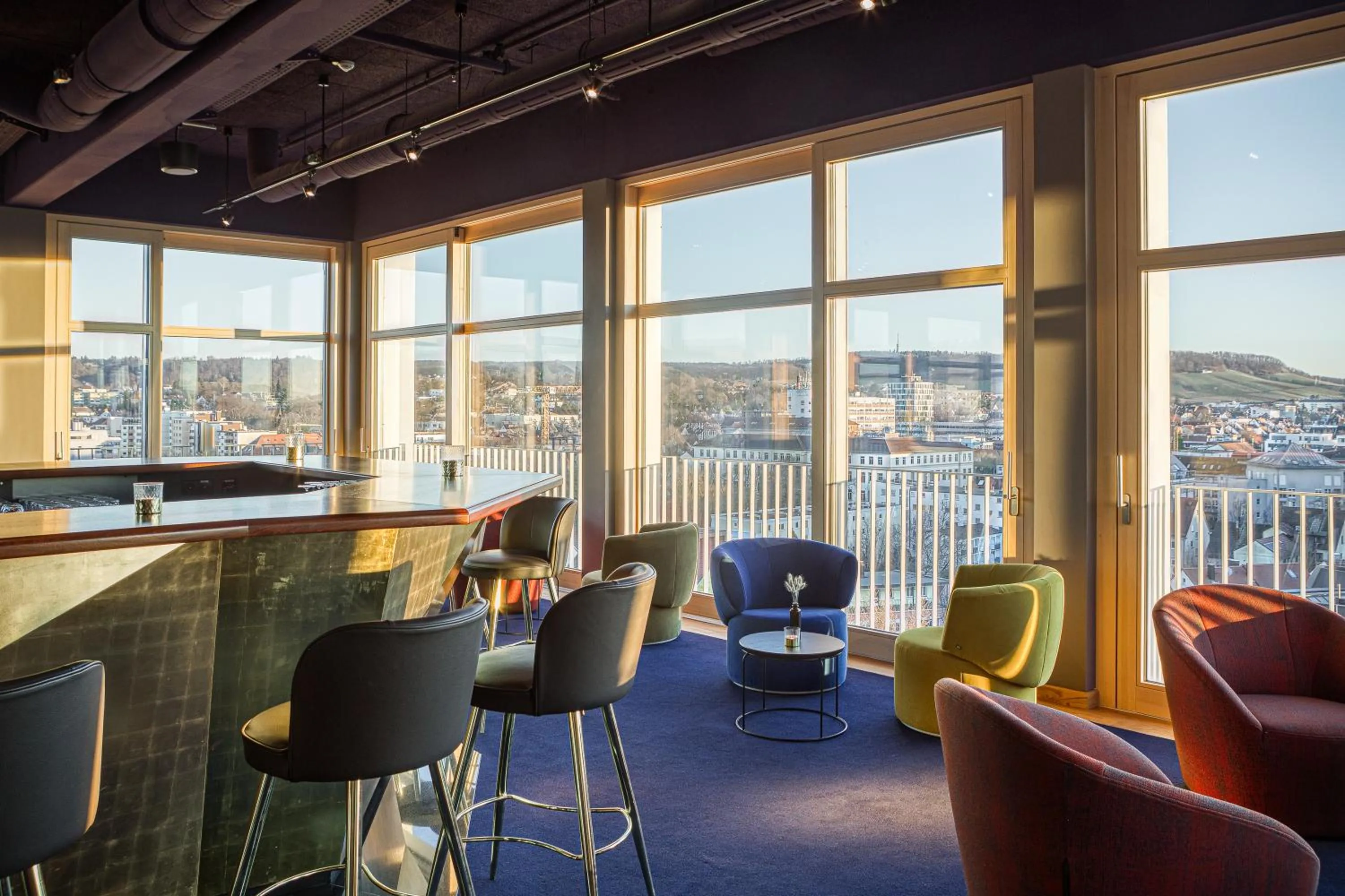 Lounge or bar in Parkhotel Heilbronn