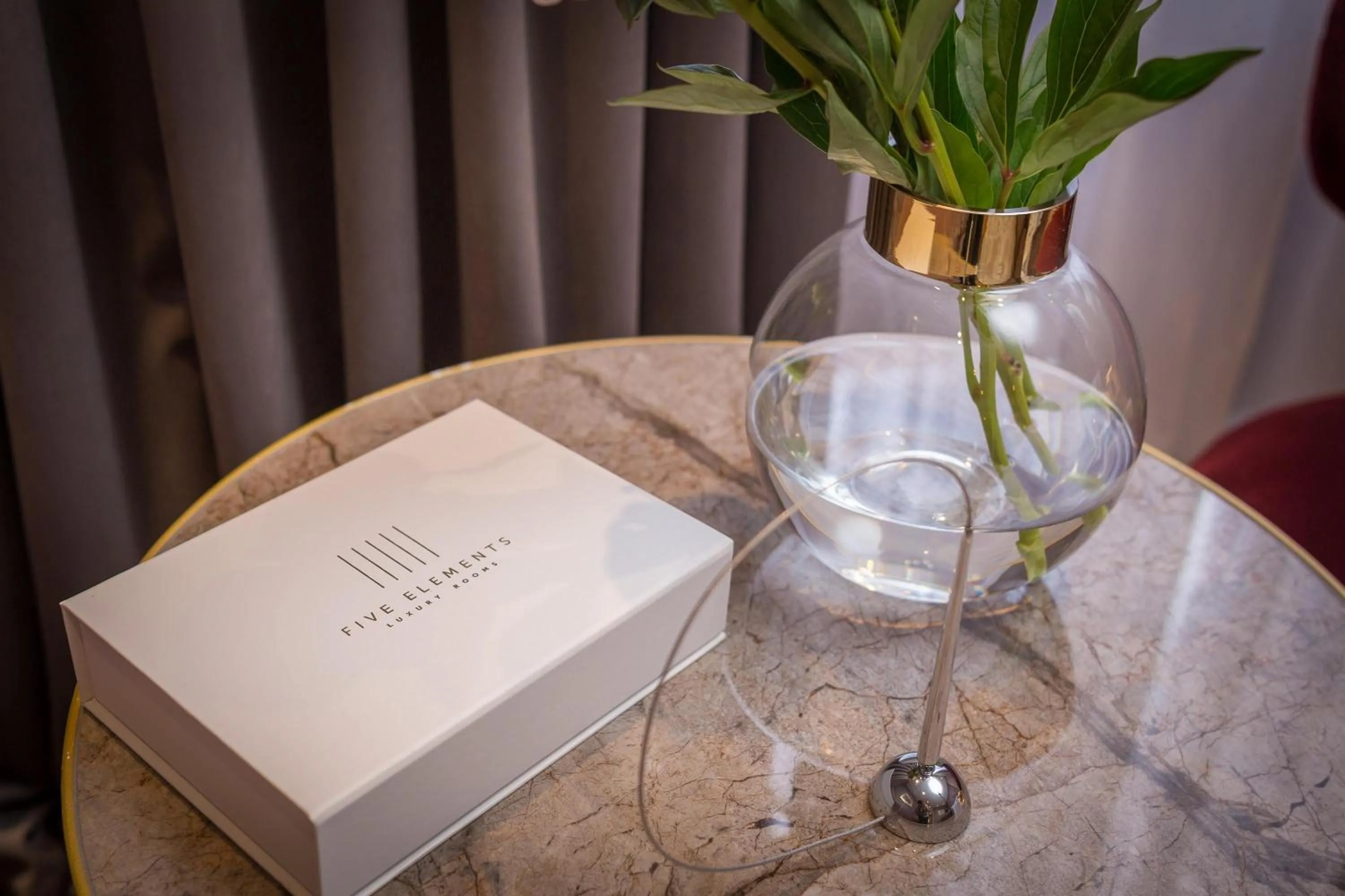 Decorative detail in Five Elements Luxury Rooms