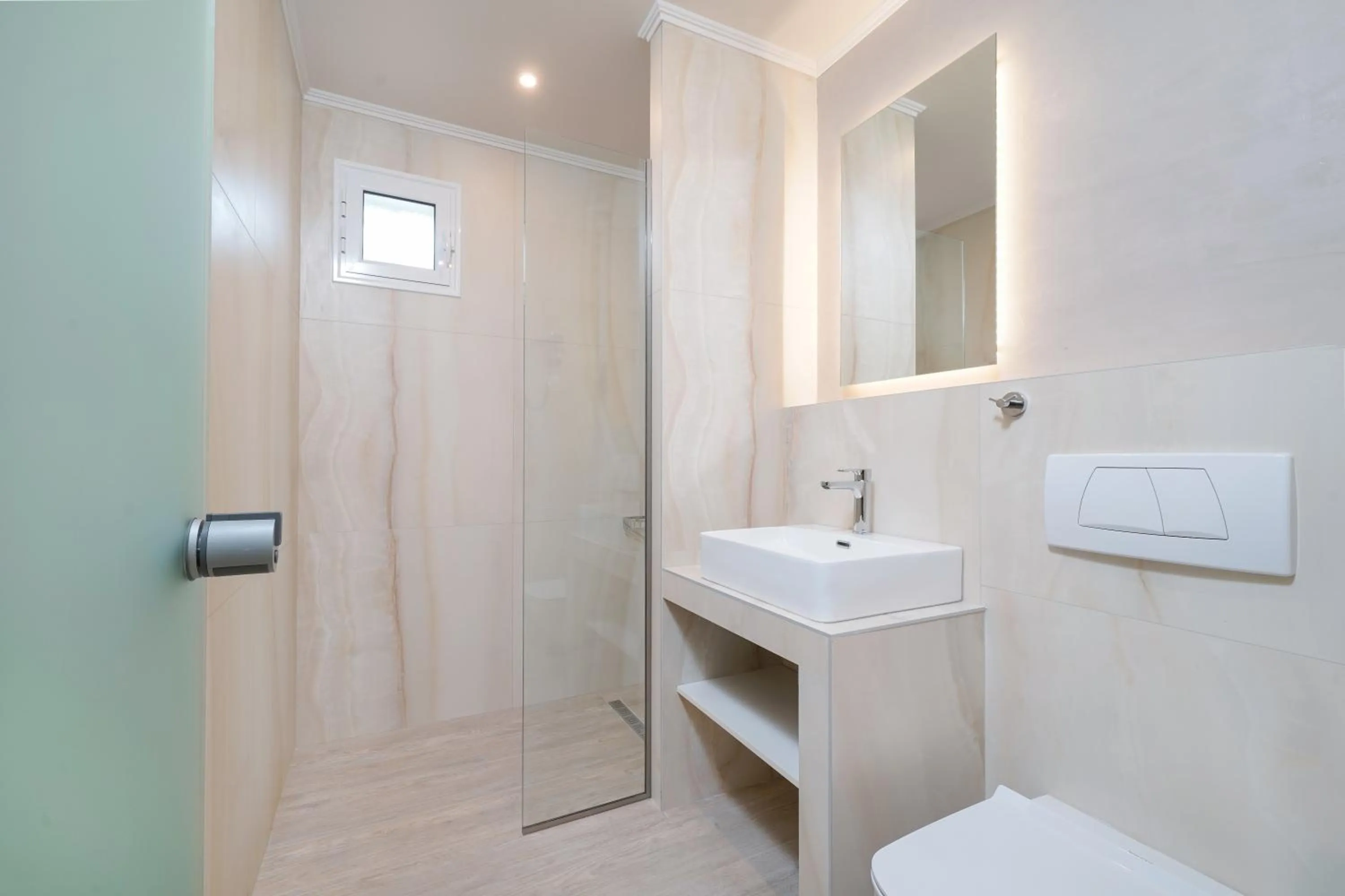 Shower in Iliomagic Luxury Suites Thassos