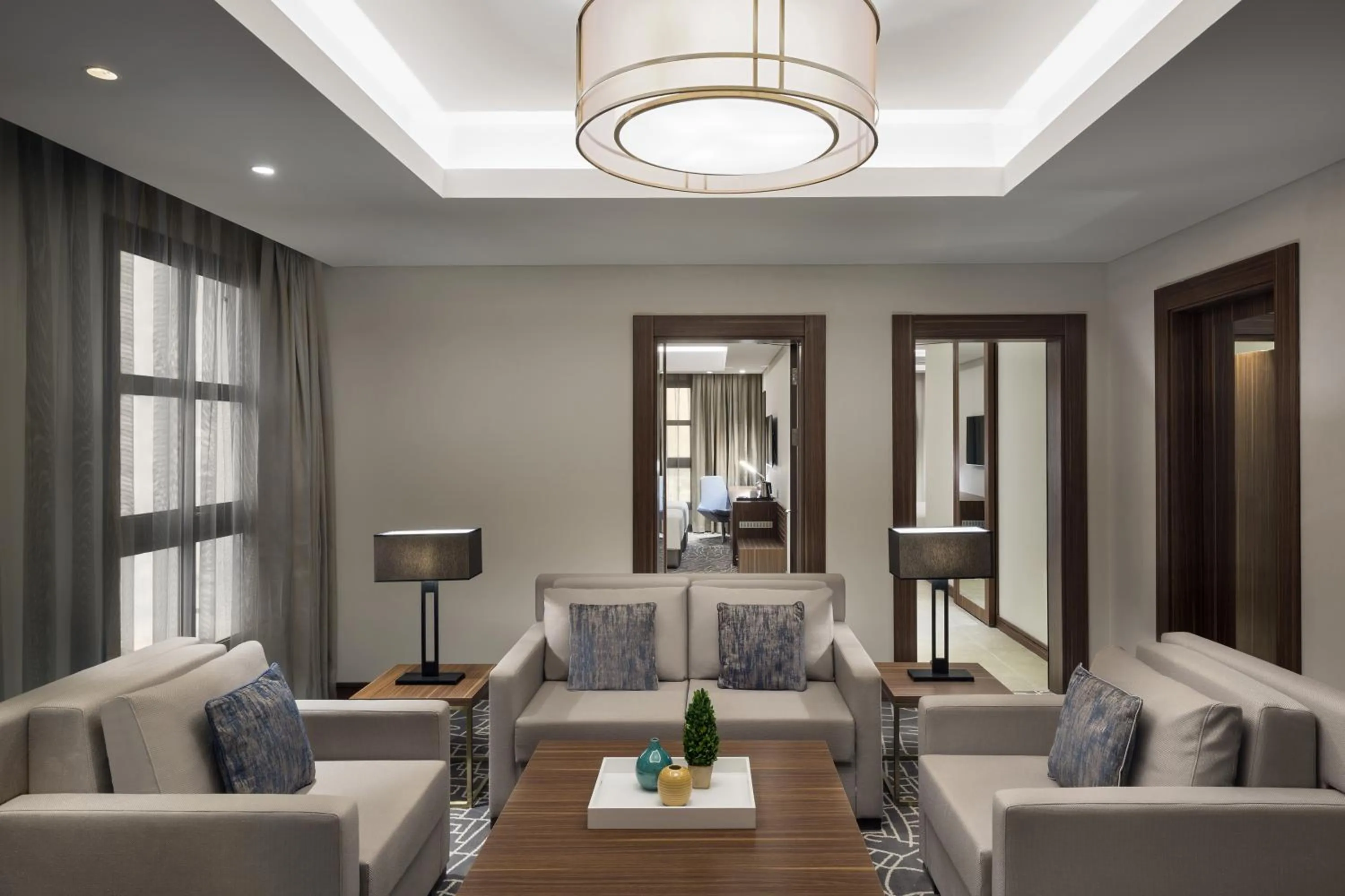 Living room in Park Inn by Radisson Makkah Aziziyah