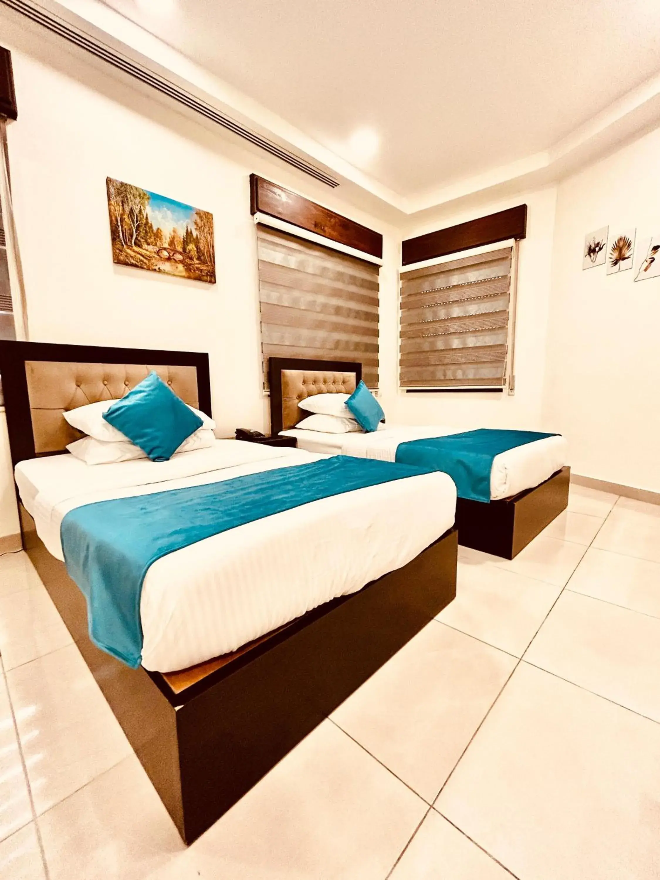 Bed in Panorama Amman Hotel Bed in Panorama Amman Hotel