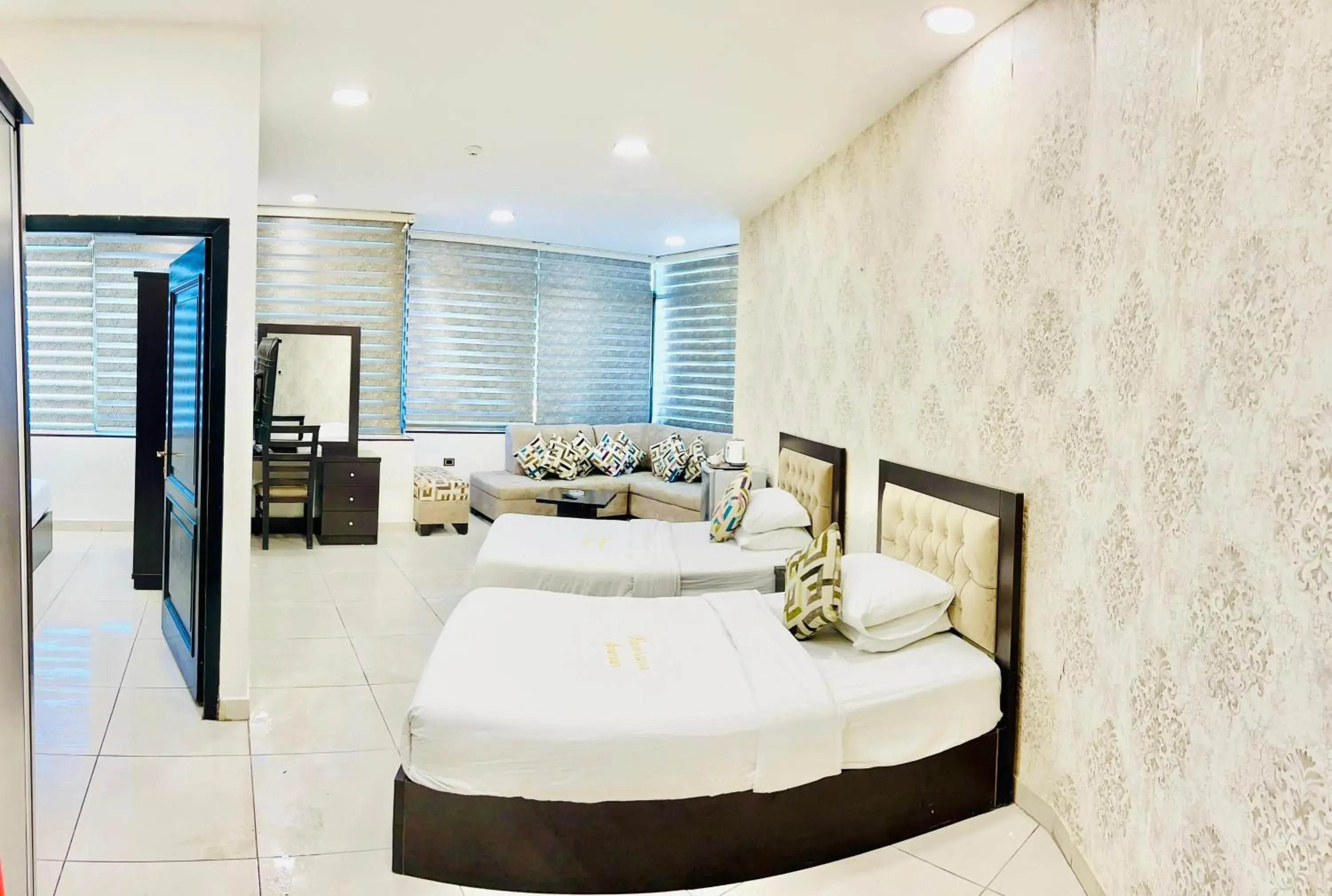 Bed in Panorama Amman Hotel Bed in Panorama Amman Hotel