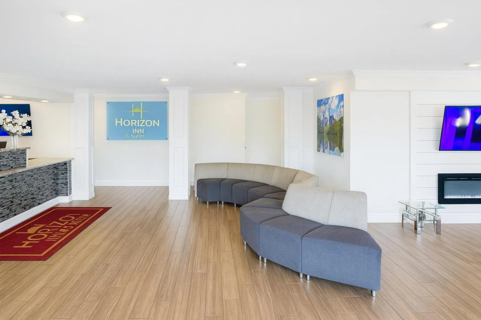 Lobby or reception in Horizon Inn Norcross