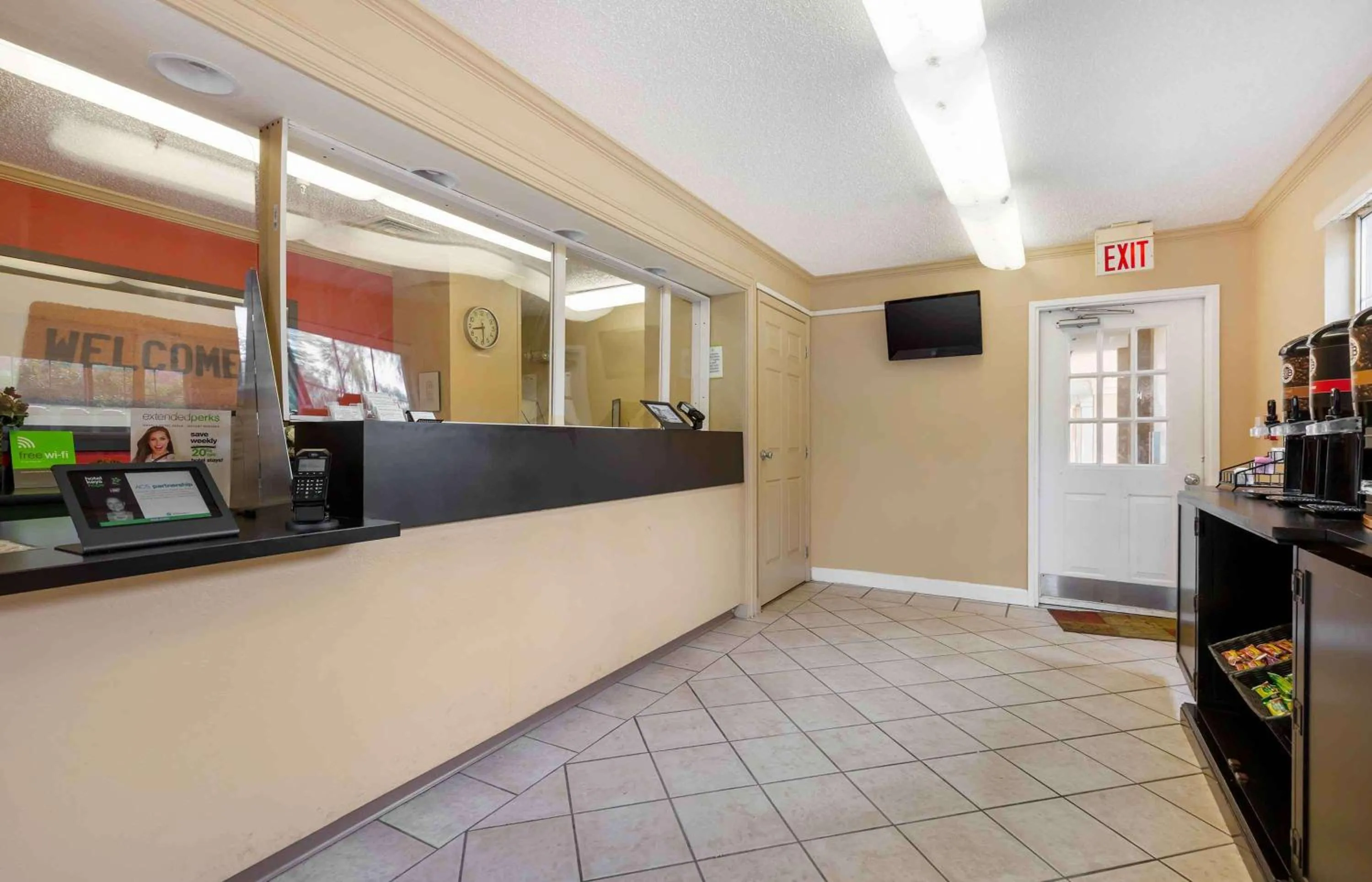 Lobby or reception in Extended Stay America Suites Washington DC Germantown Town Center