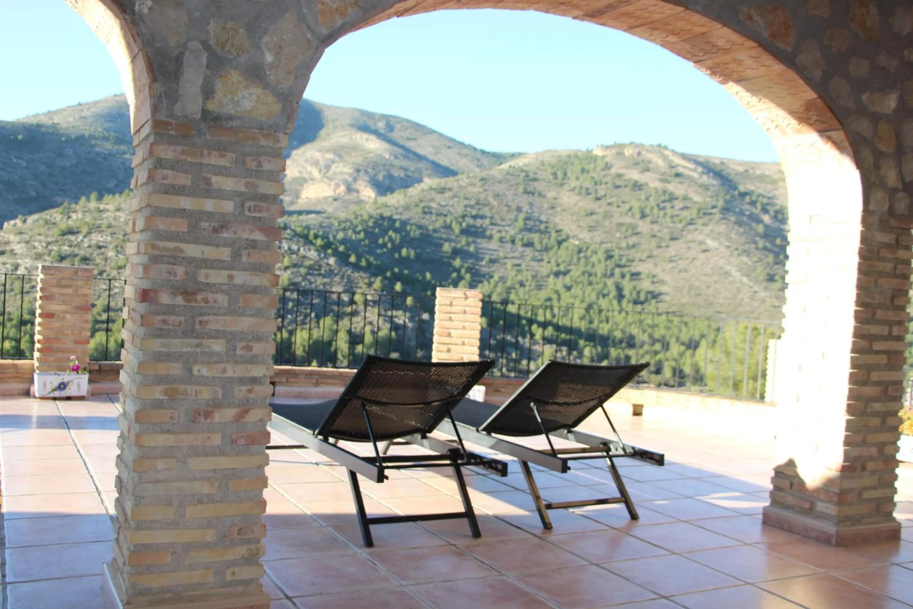 Balcony/Terrace in M A S L A P A U Country Hotel - Adults only