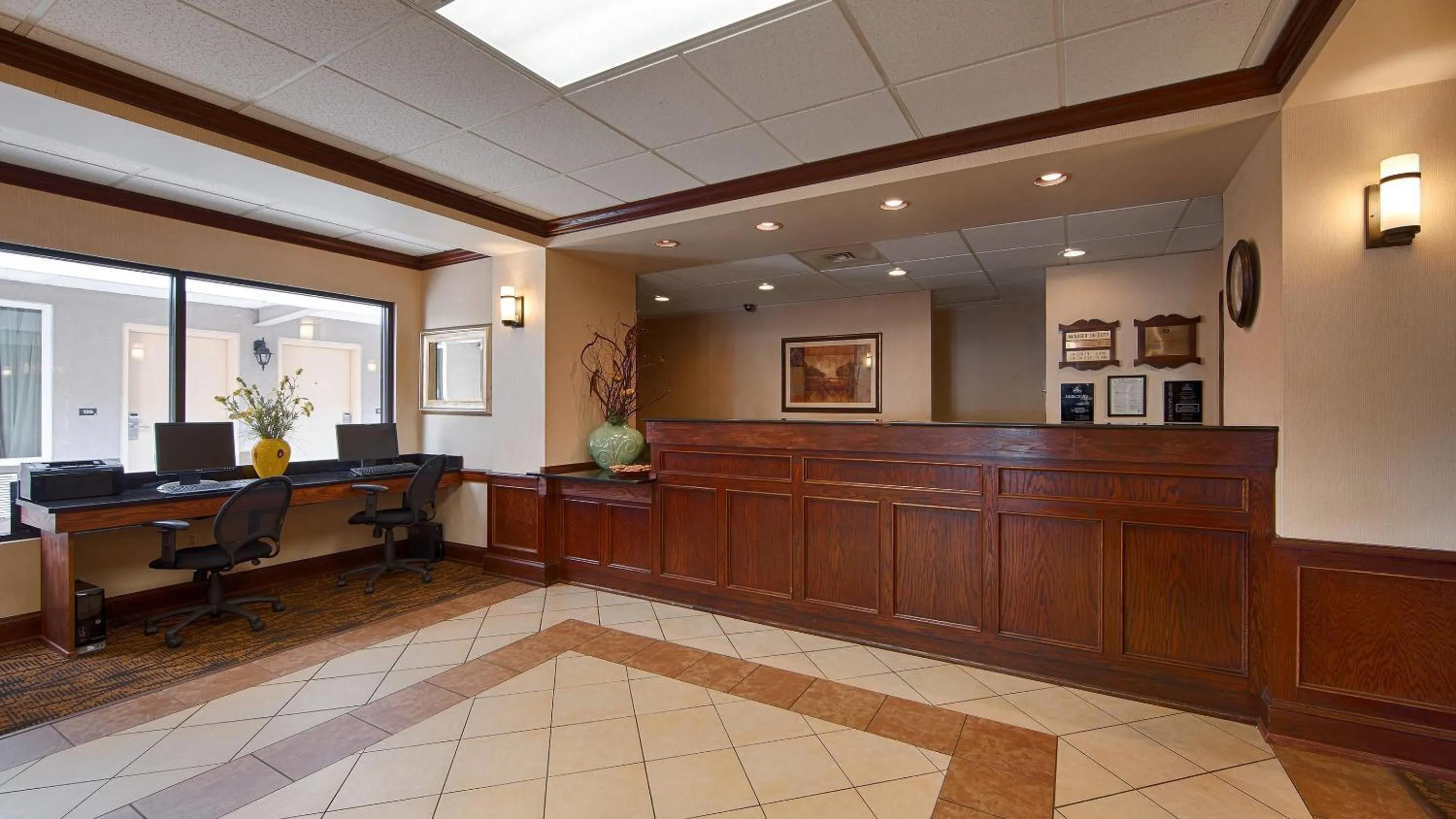 Lobby or reception in Quality Inn & Suites Williamsport