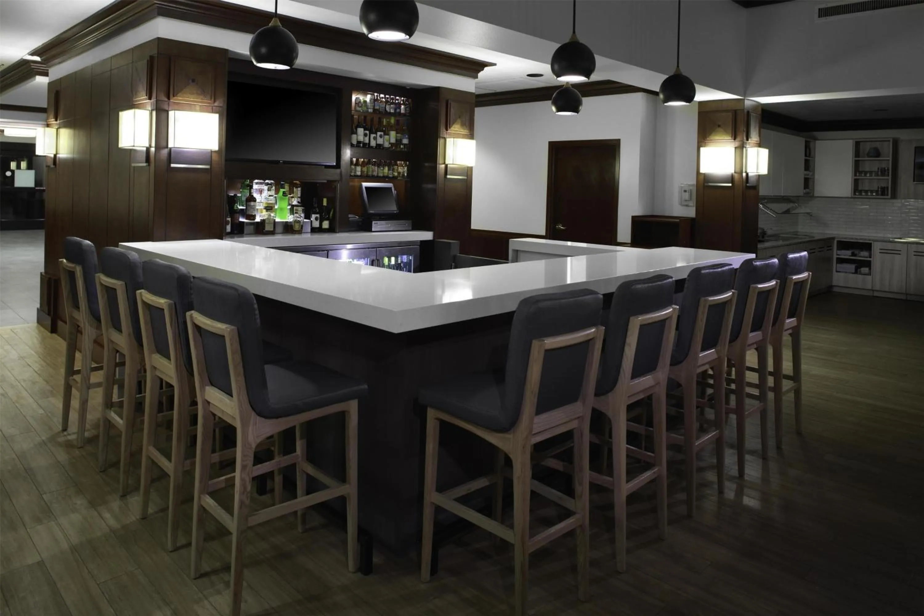 Lounge or bar in Hyatt House Morristown