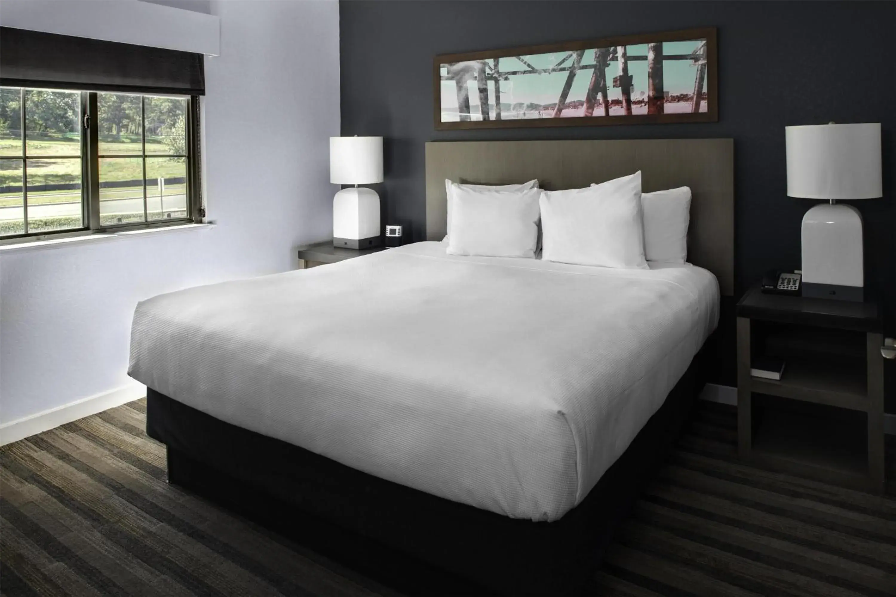 Photo of the whole room, Bed in Hyatt House Morristown Photo of the whole room, Bed in Hyatt House Morristown