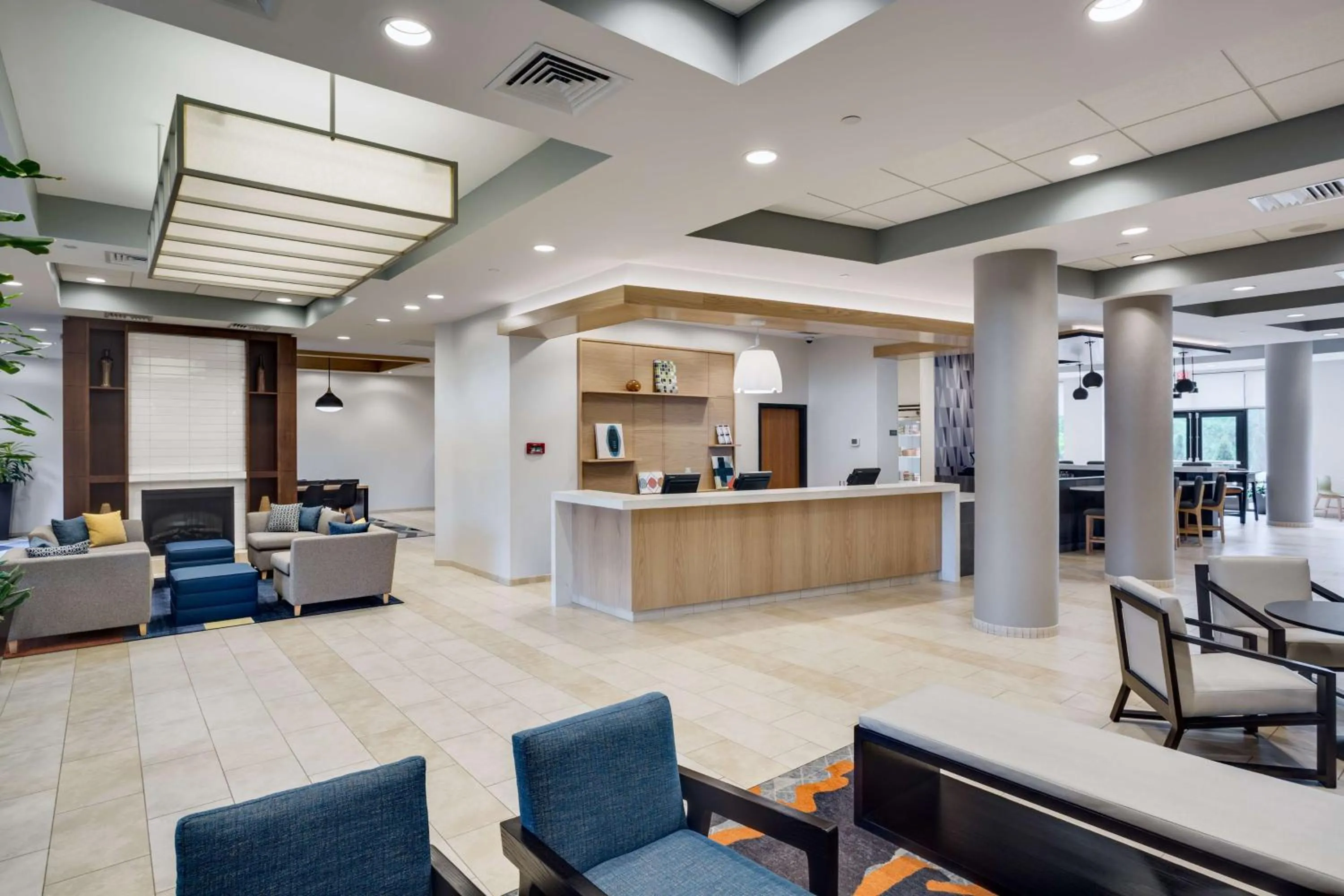 Lobby or reception in Hyatt House Hartford North/Windsor