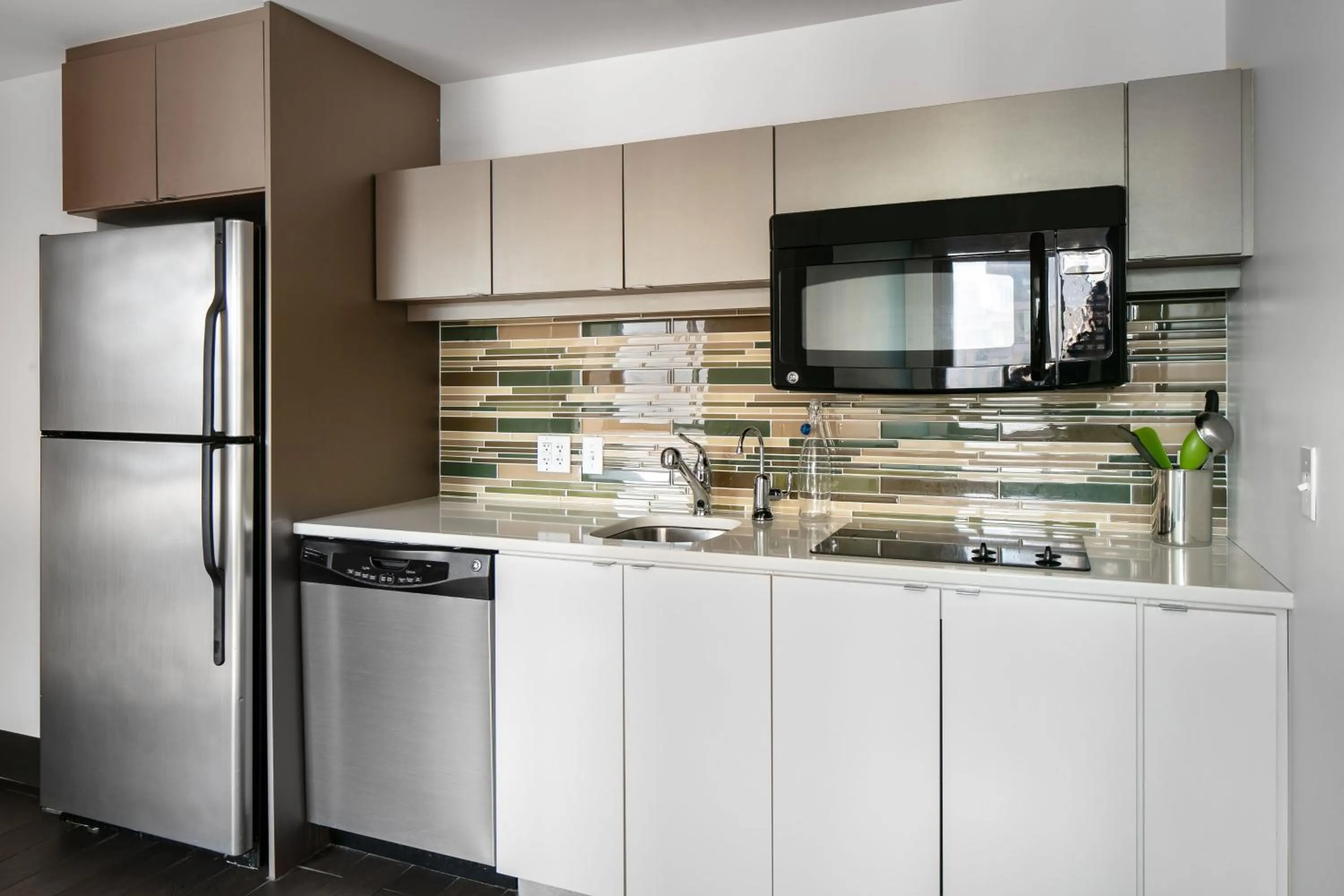 Bedroom in Element Omaha Midtown Crossing