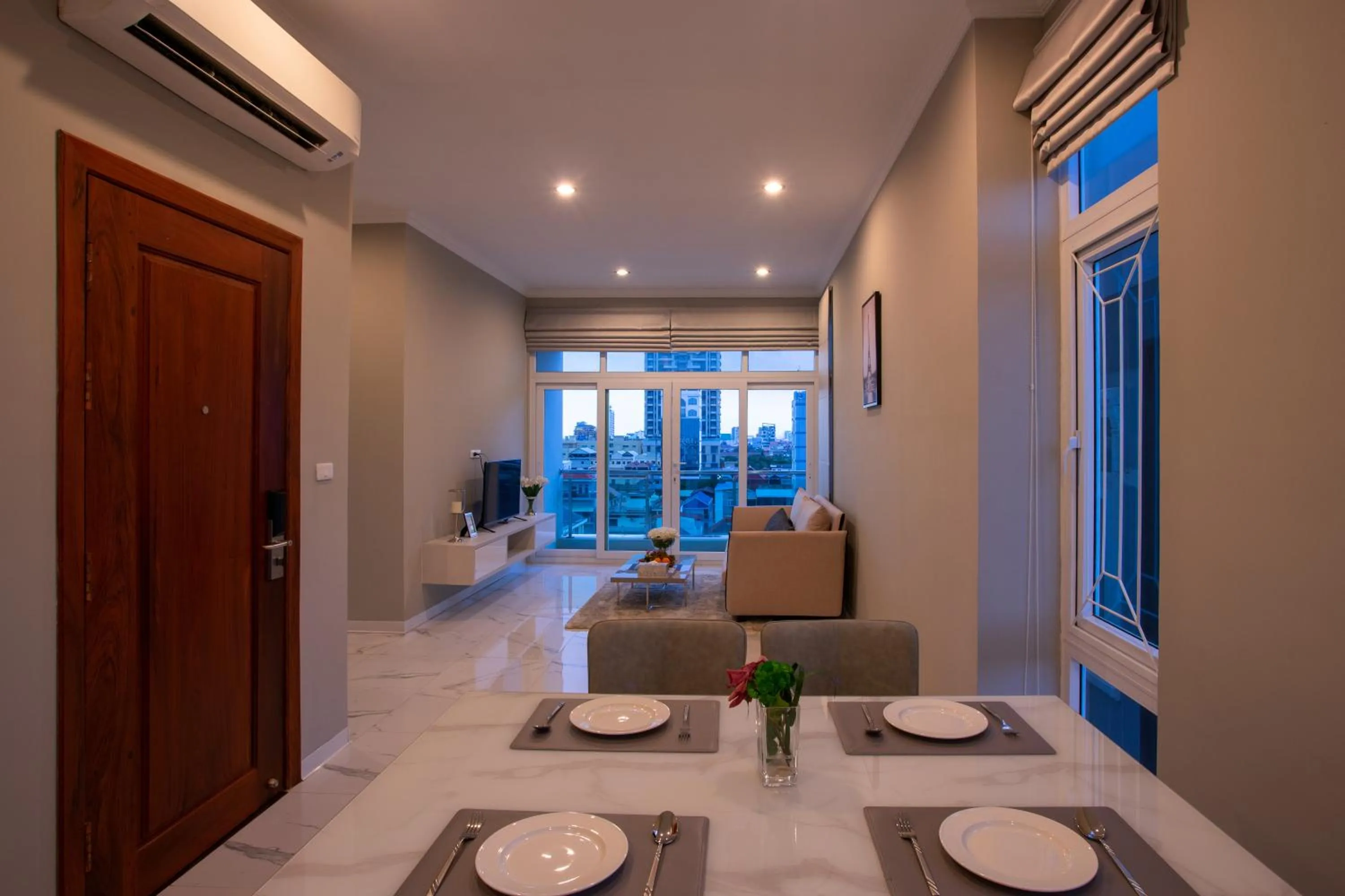 Living room in SSB Residence