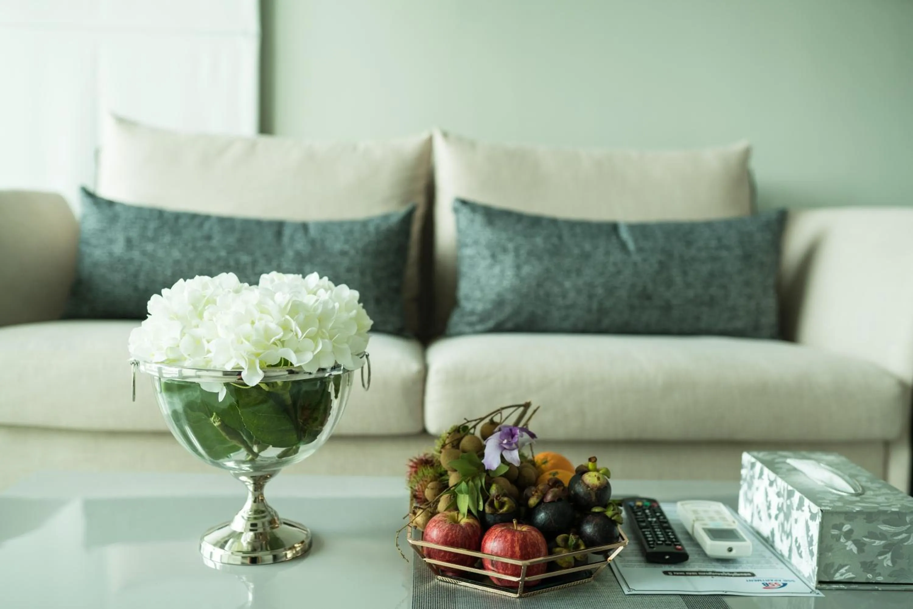 Living room in SSB Residence