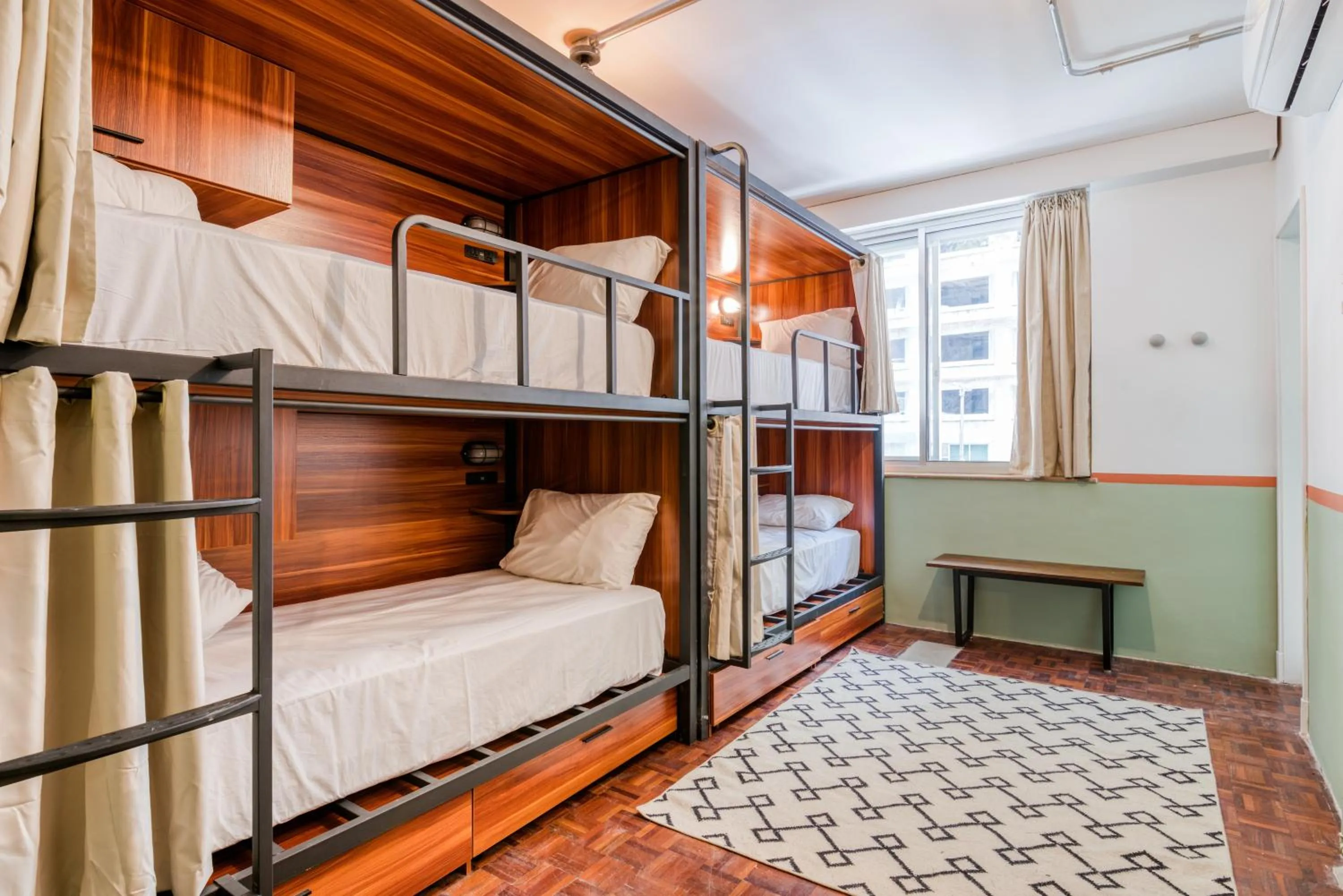 bunk bed in Selina Aurora Sao Paulo