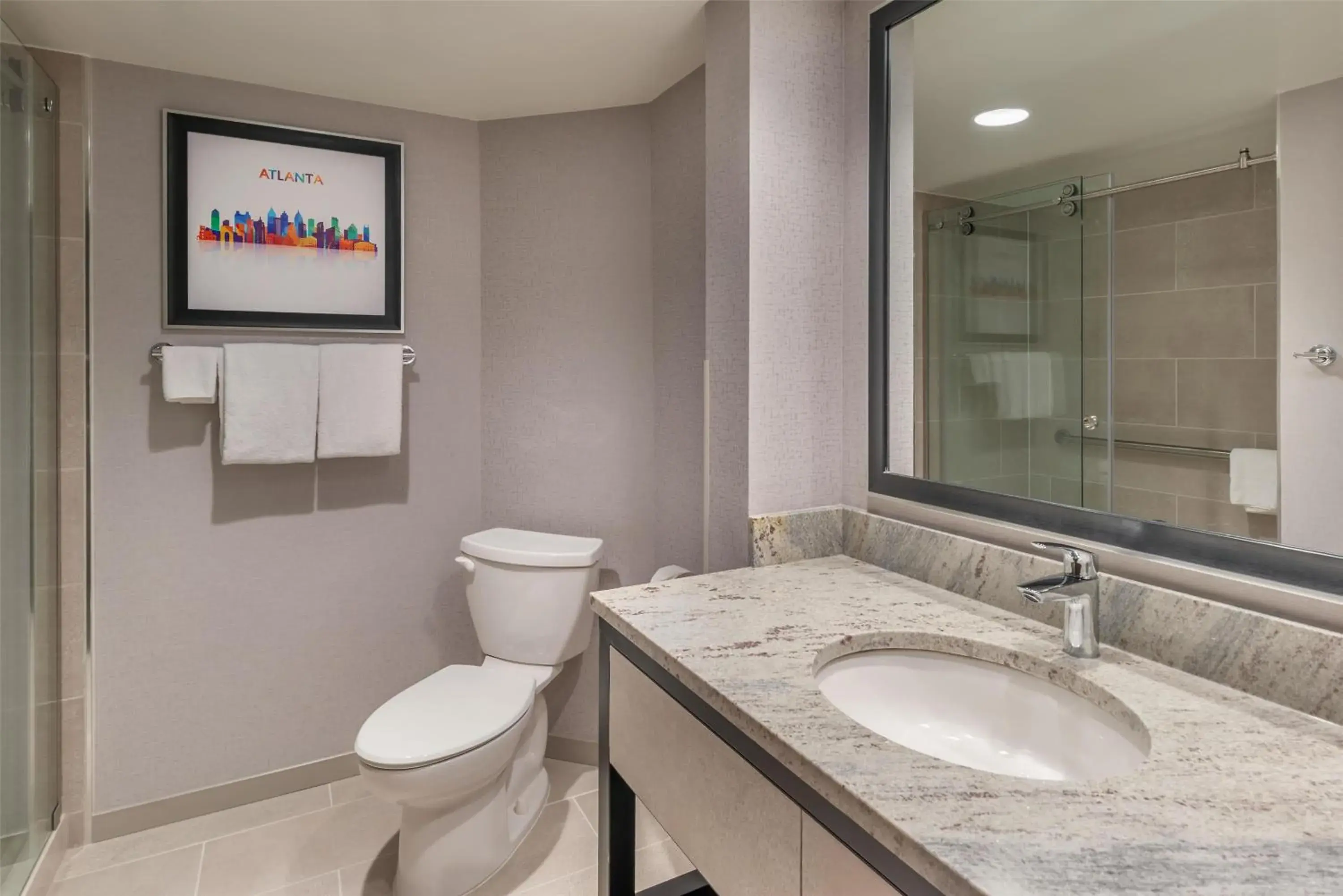 Bathroom in Drury Inn & Suites Atlanta Morrow Bathroom in Drury Inn & Suites Atlanta Morrow