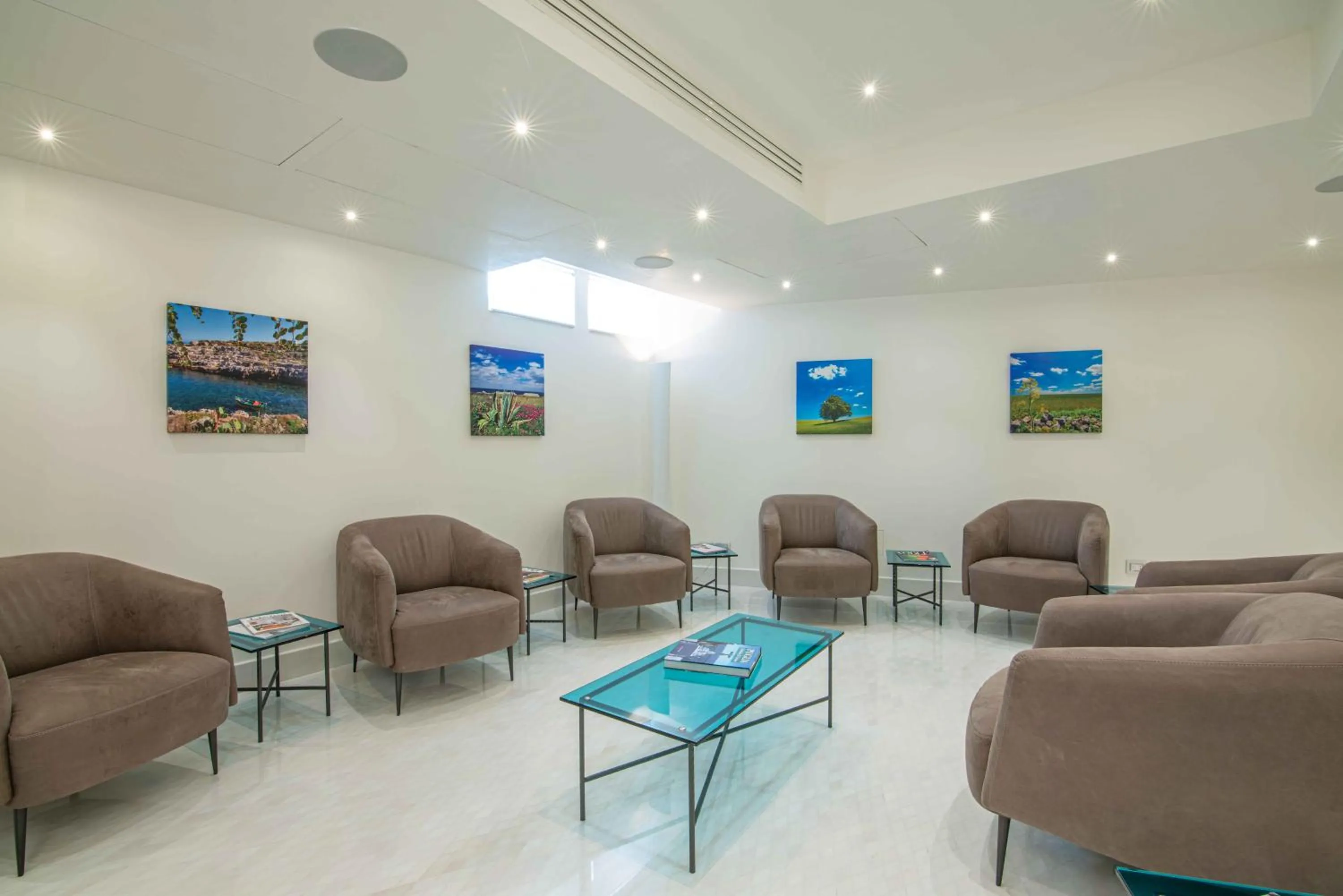 Living room in Hotel Grotta Palazzese