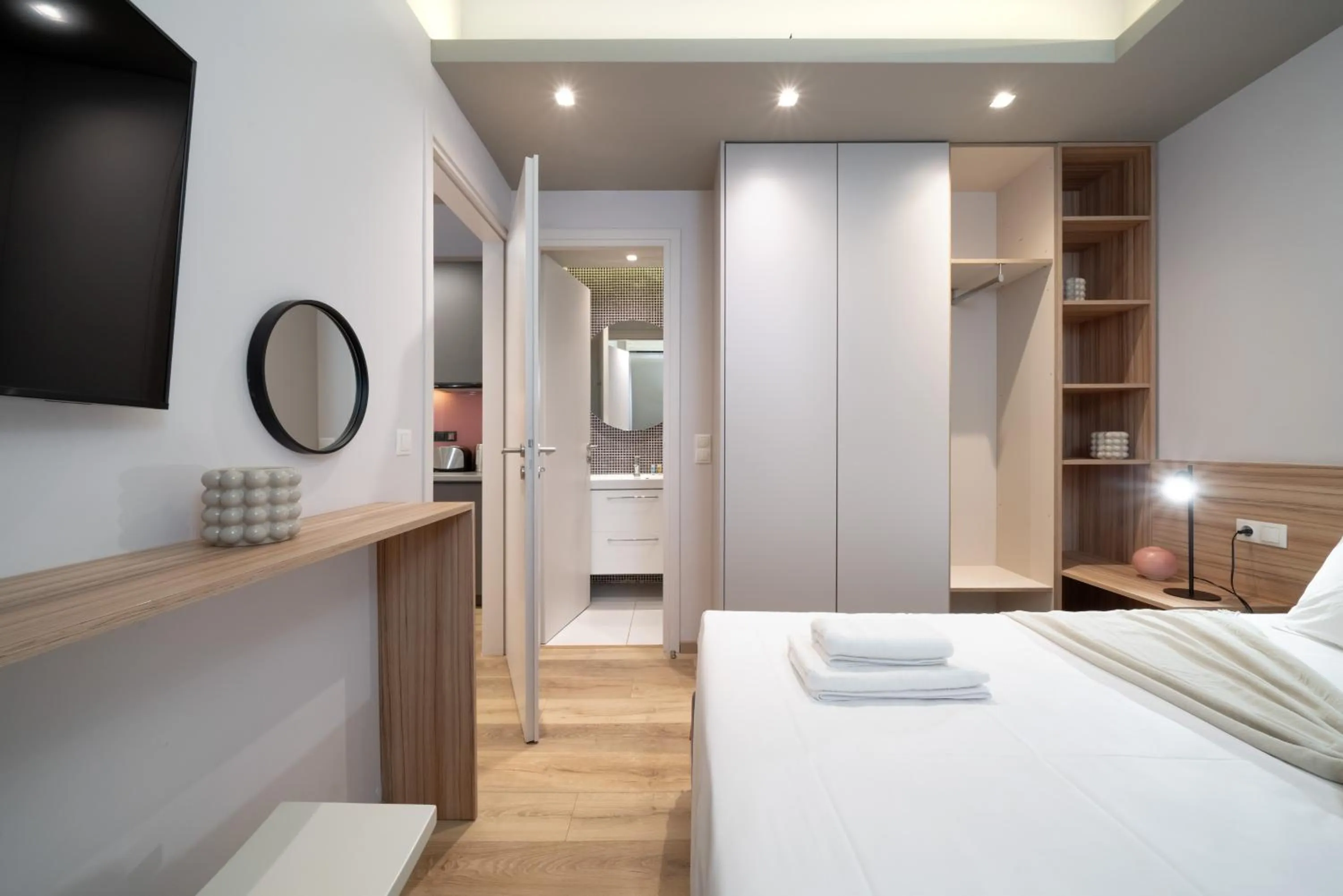 Bedroom, Bed in Kolokotroni Lofts Syntagma