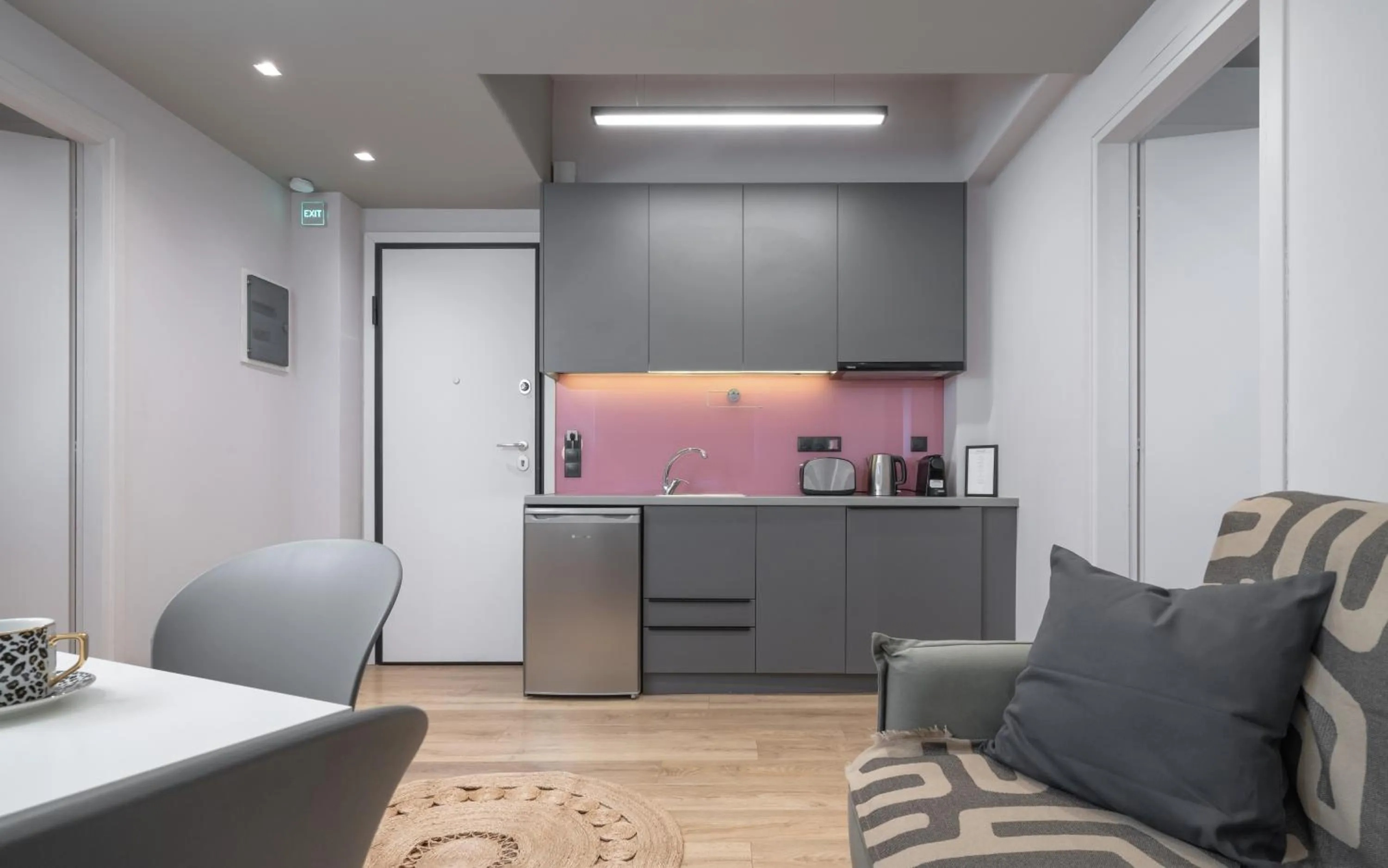 kitchen in Kolokotroni Lofts Syntagma