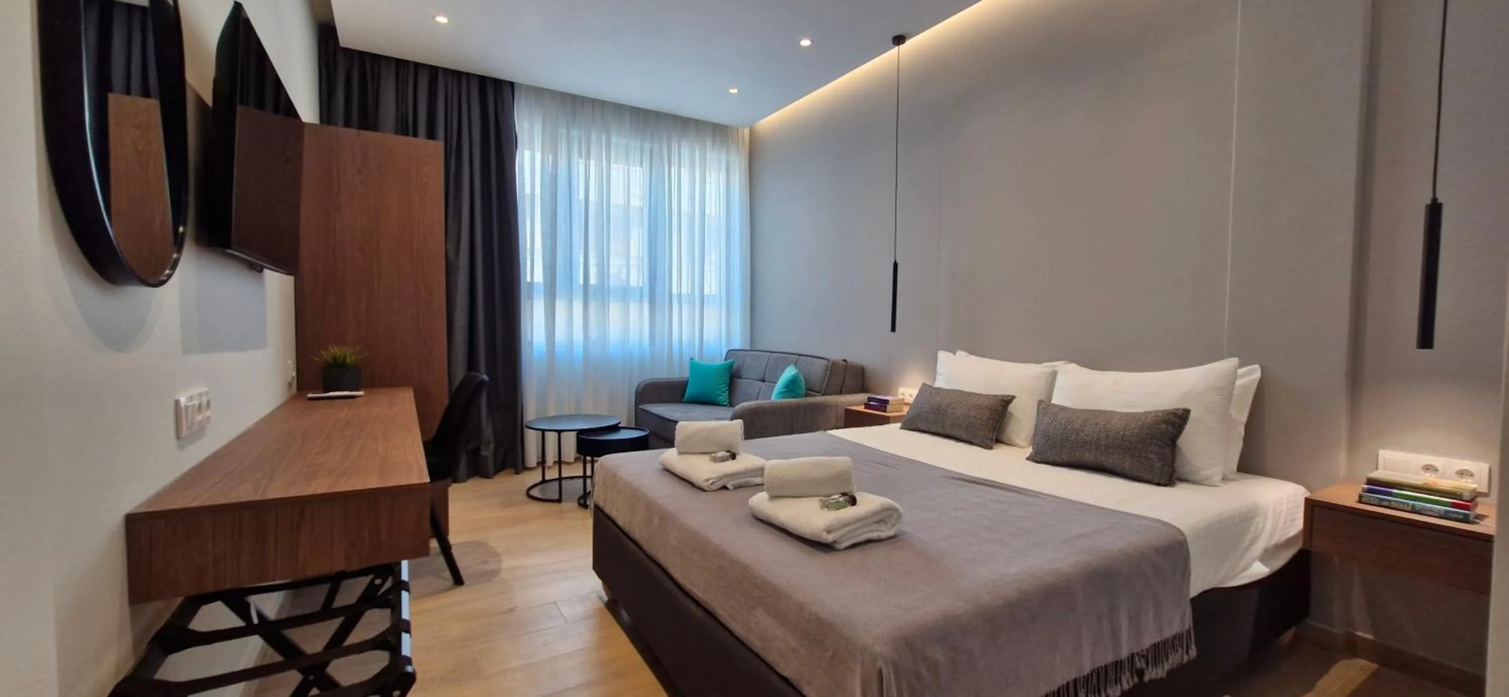 Bed in Kolokotroni Lofts Syntagma