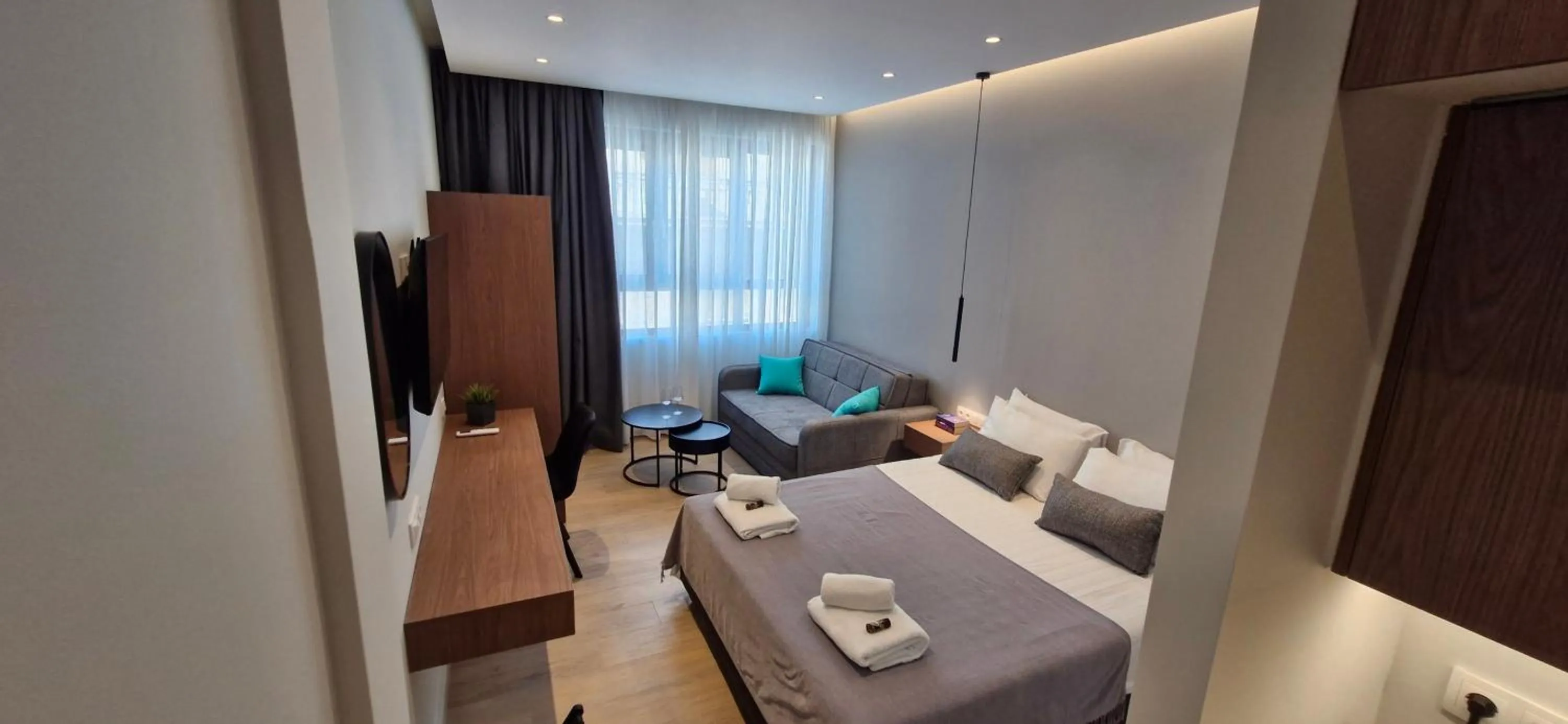 Bed in Kolokotroni Lofts Syntagma