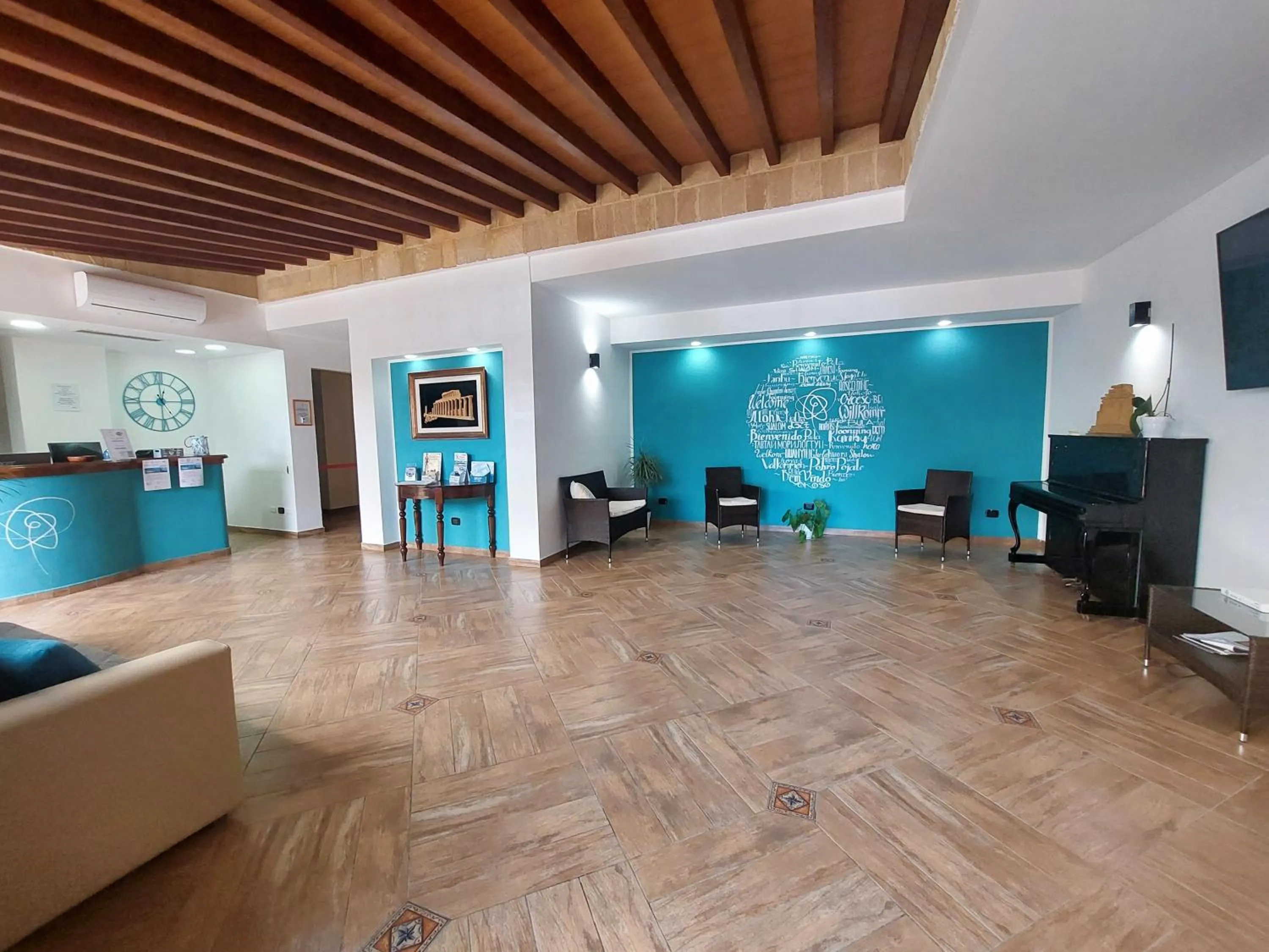 Lobby or reception in La Rosa Hotel - Selinunte