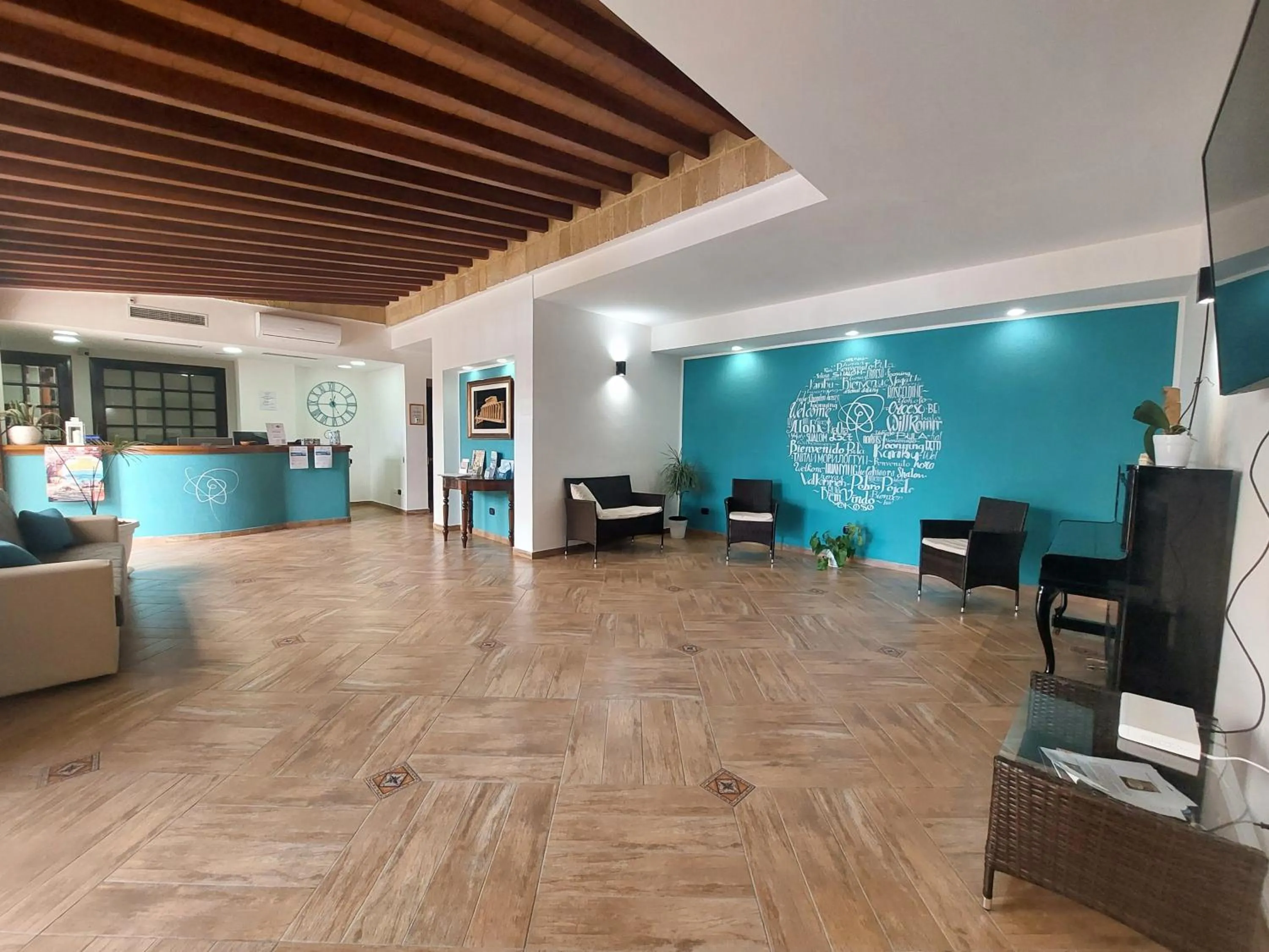 Lobby or reception in La Rosa Hotel - Selinunte