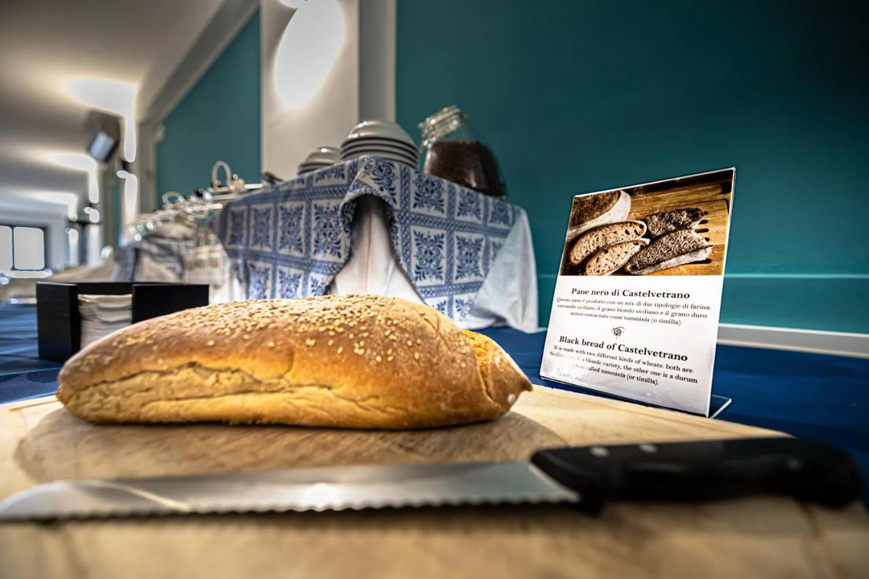 Food in La Rosa Hotel - Selinunte